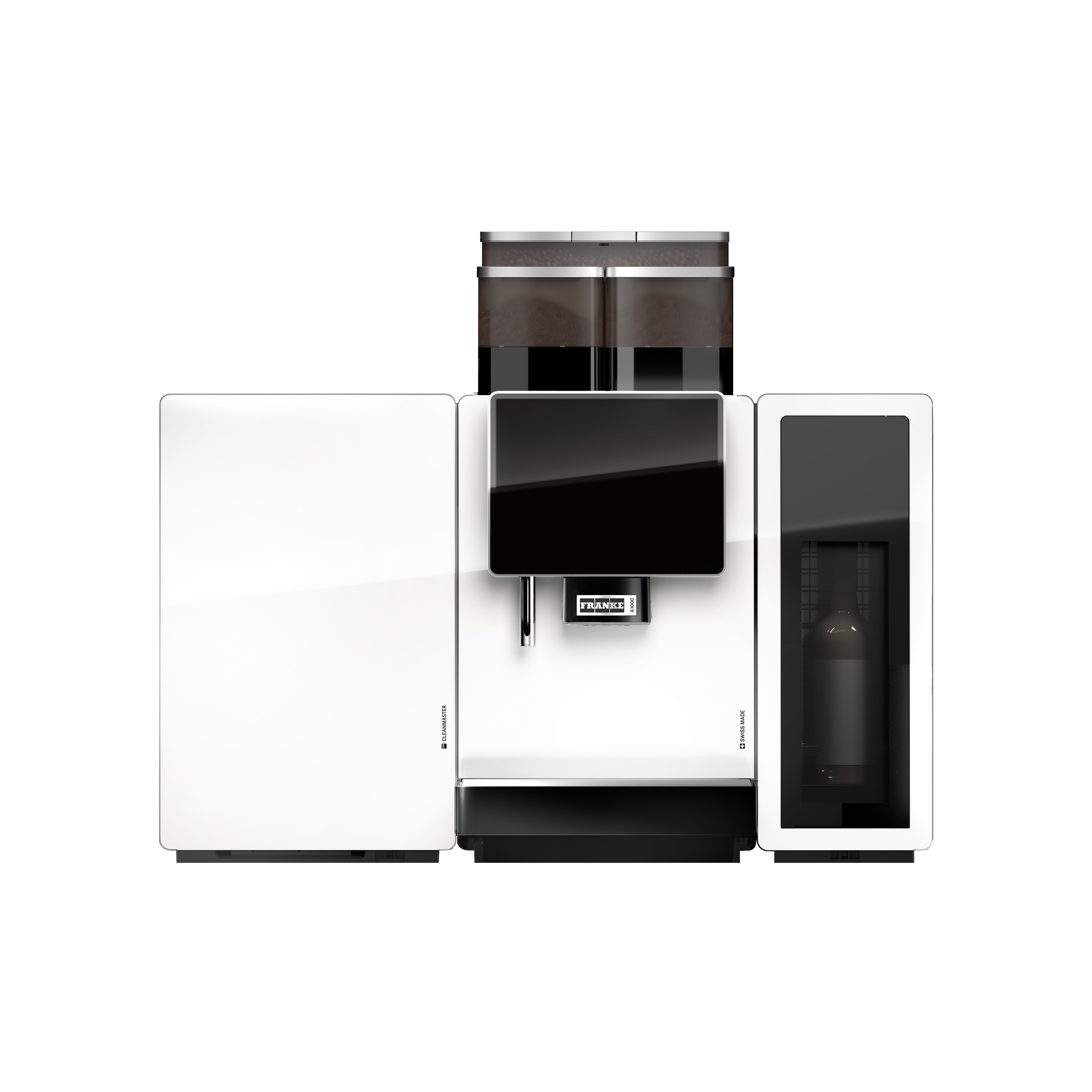 Afficher le produit A1000 coffee machine with milk frother, gloss white du fabricant Franke Kaffeemaschinen AG