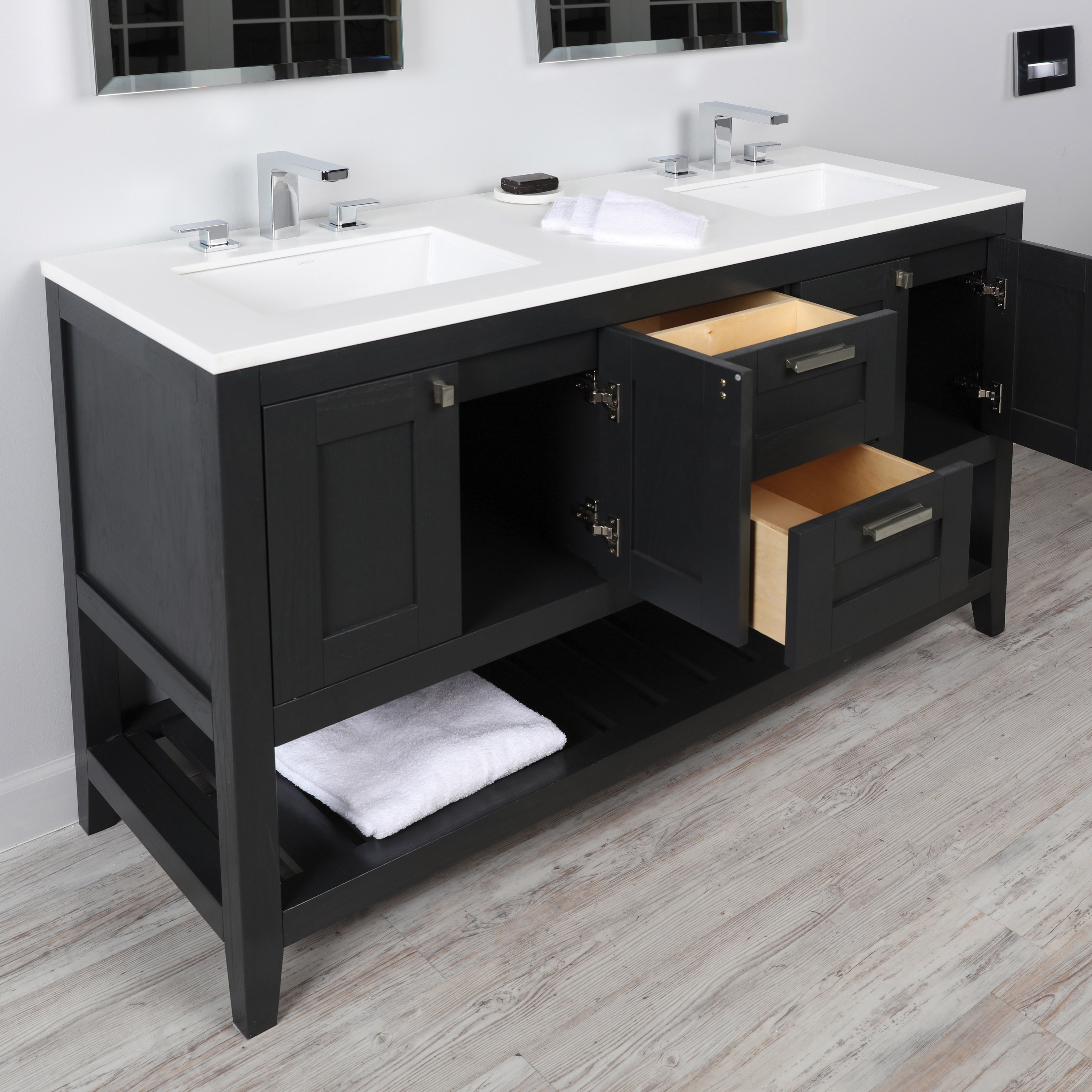 Mostra il prodotto Stile Undercounter Vanity H285 del produttore Lacava
