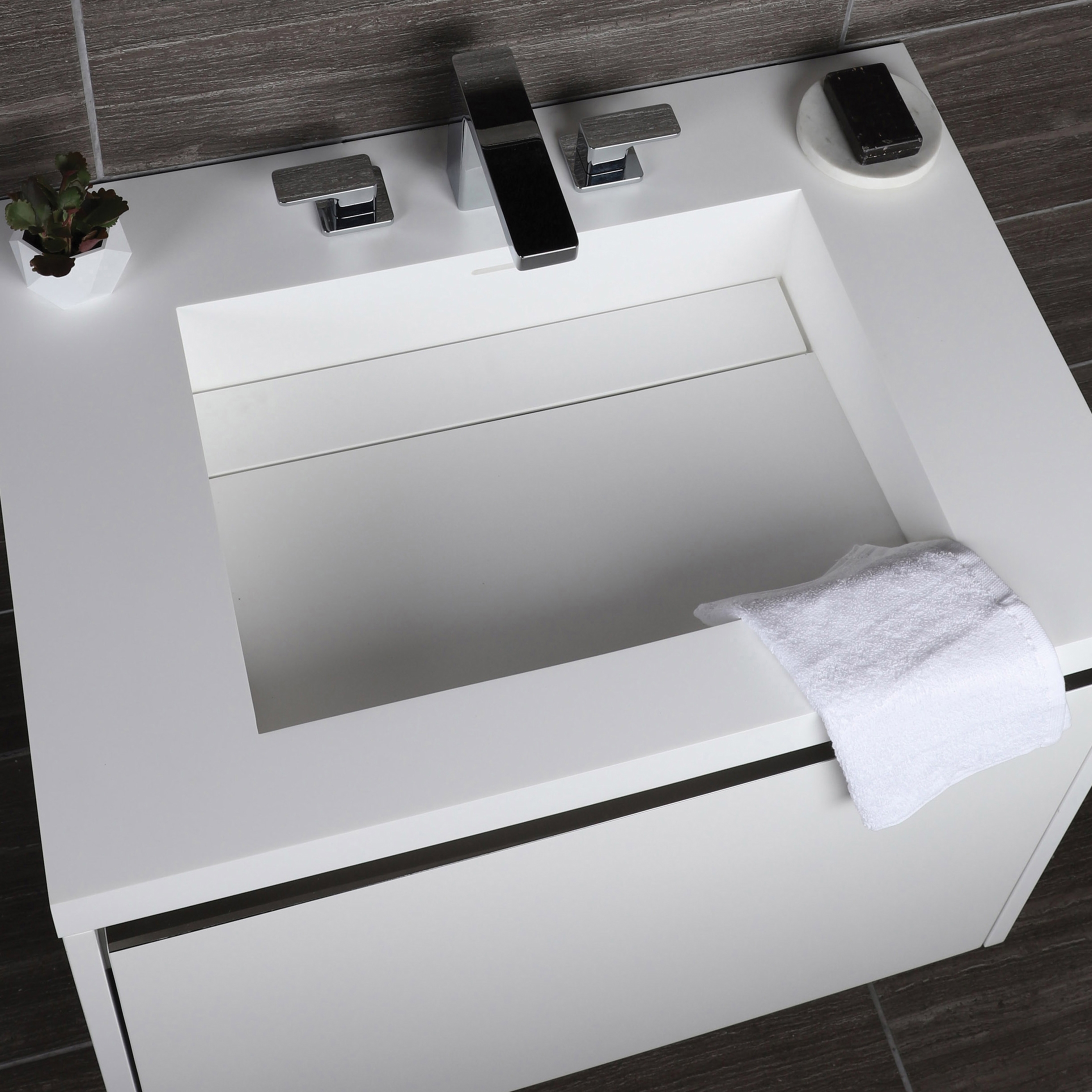 Mostrar el producto Kubista Vanity Top Lavatory H262T del fabricante Lacava