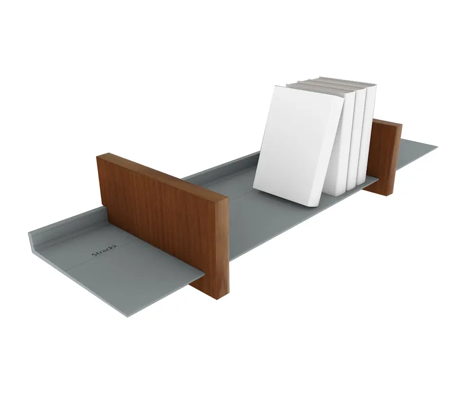 Strackk - Shelf bookend closed