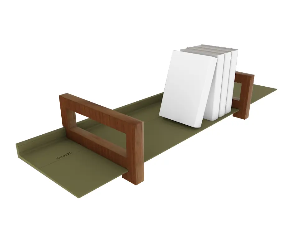 Strackk - Shelf bookend open