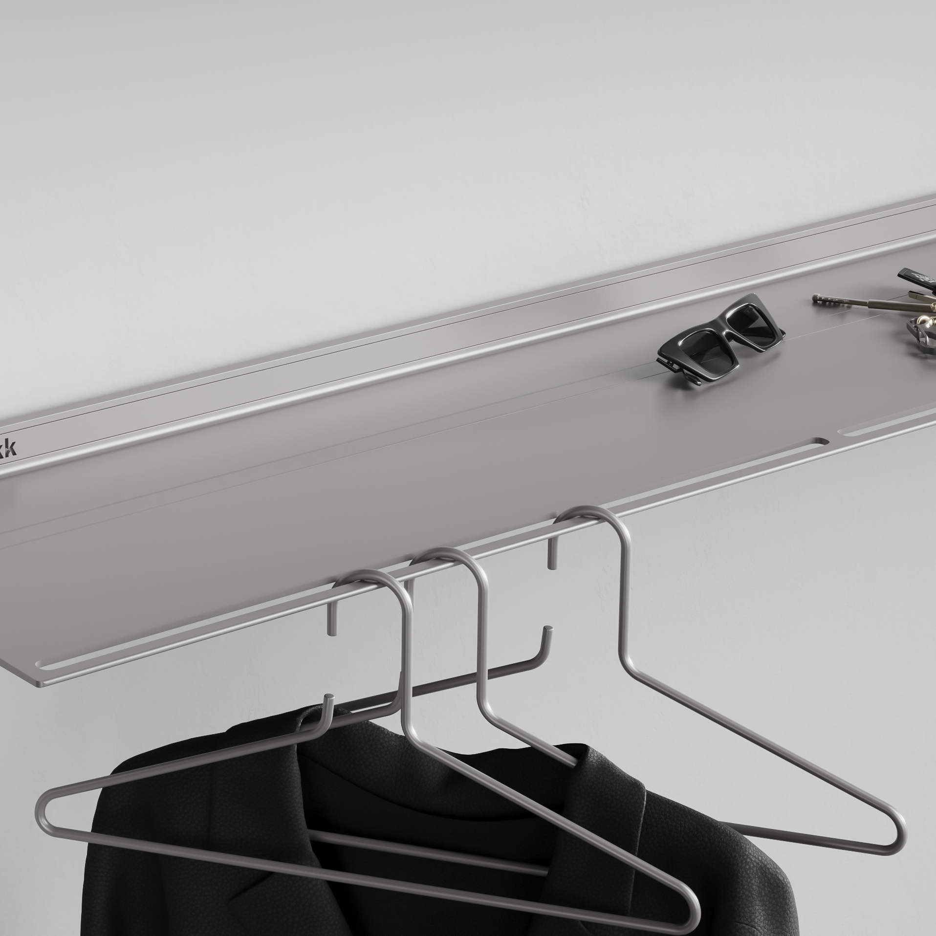 Display product Clothes hanger | Aluminium from manufacturer Strackk