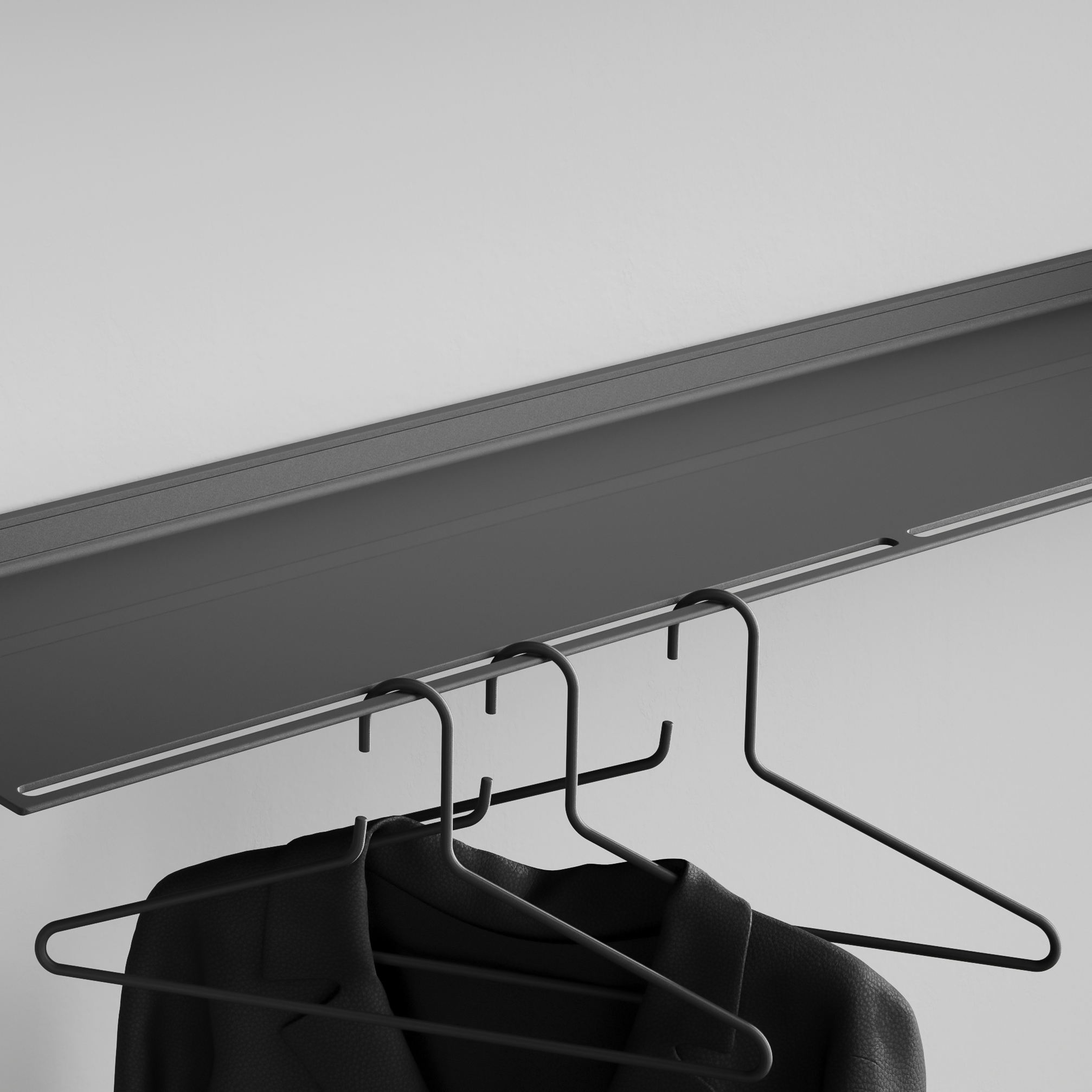 Clothes hanger | Anthracite RAL7021