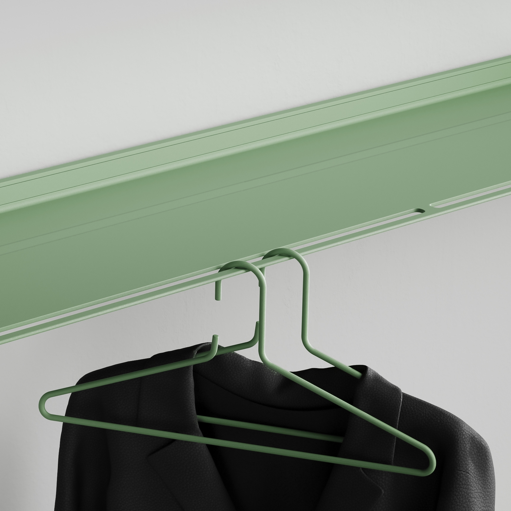 Clothes hanger | Green RAL6021