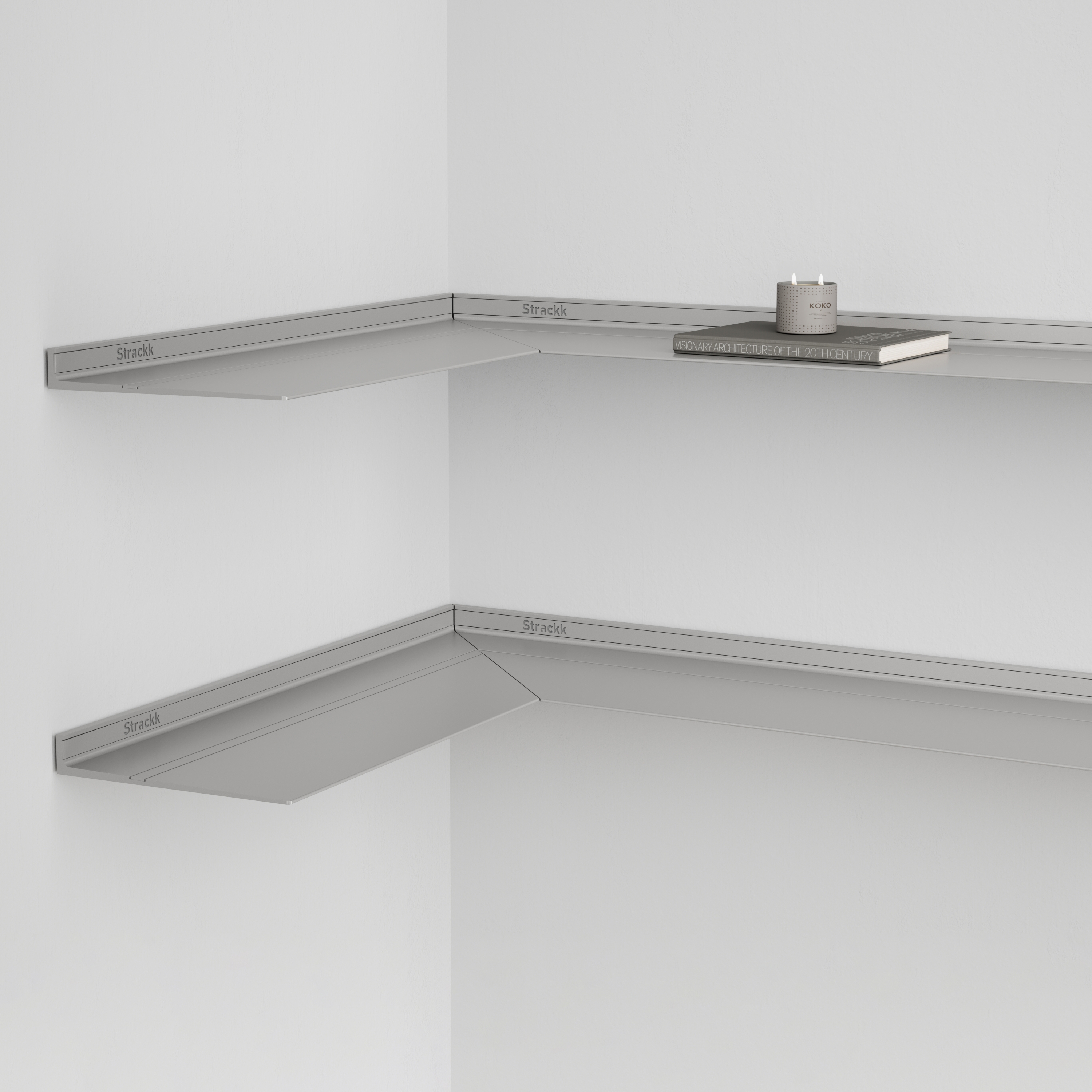 Corner shelf | Aluminium