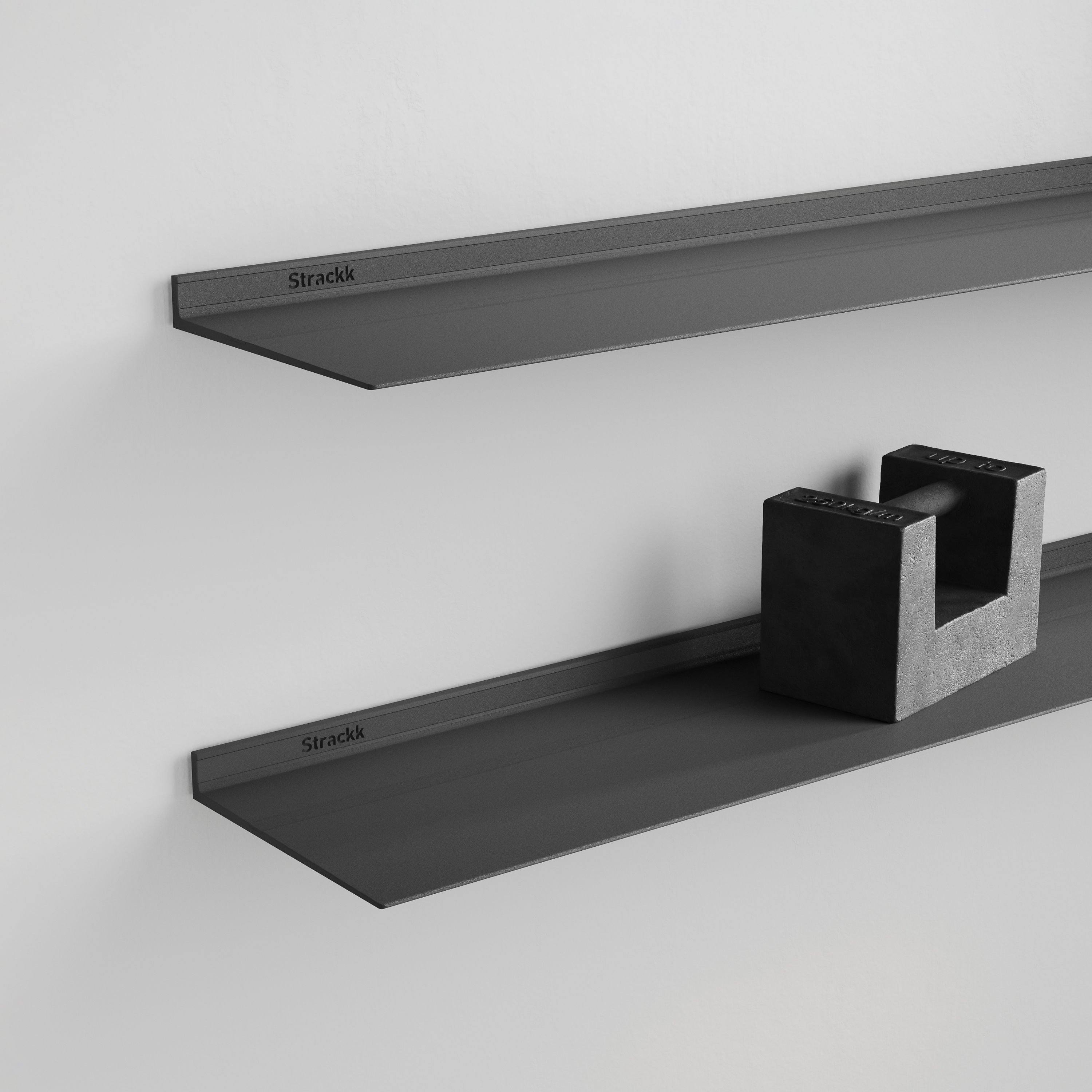 Floating wall shelf | Anthracite RAL7021