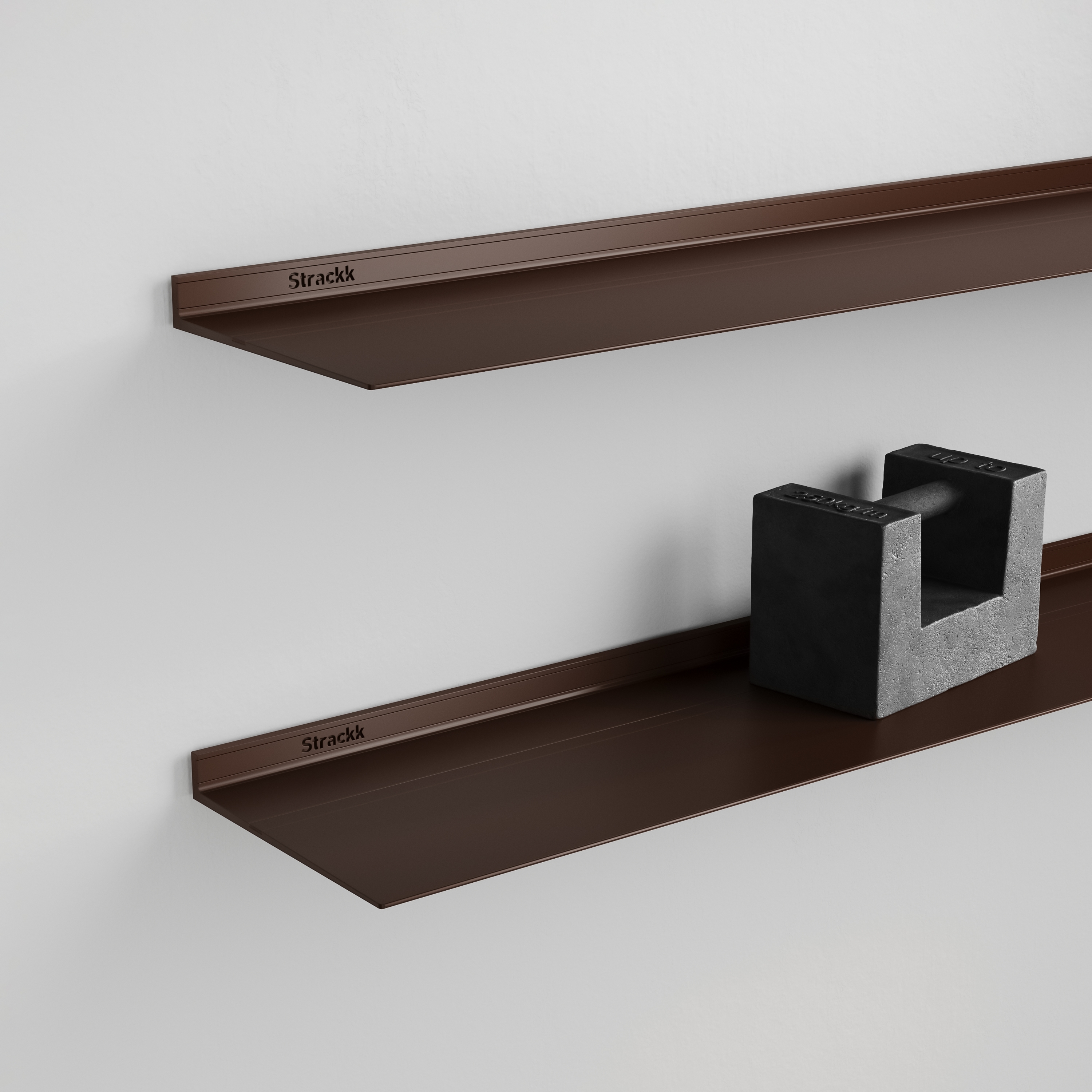 Floating wall shelf | Bronze