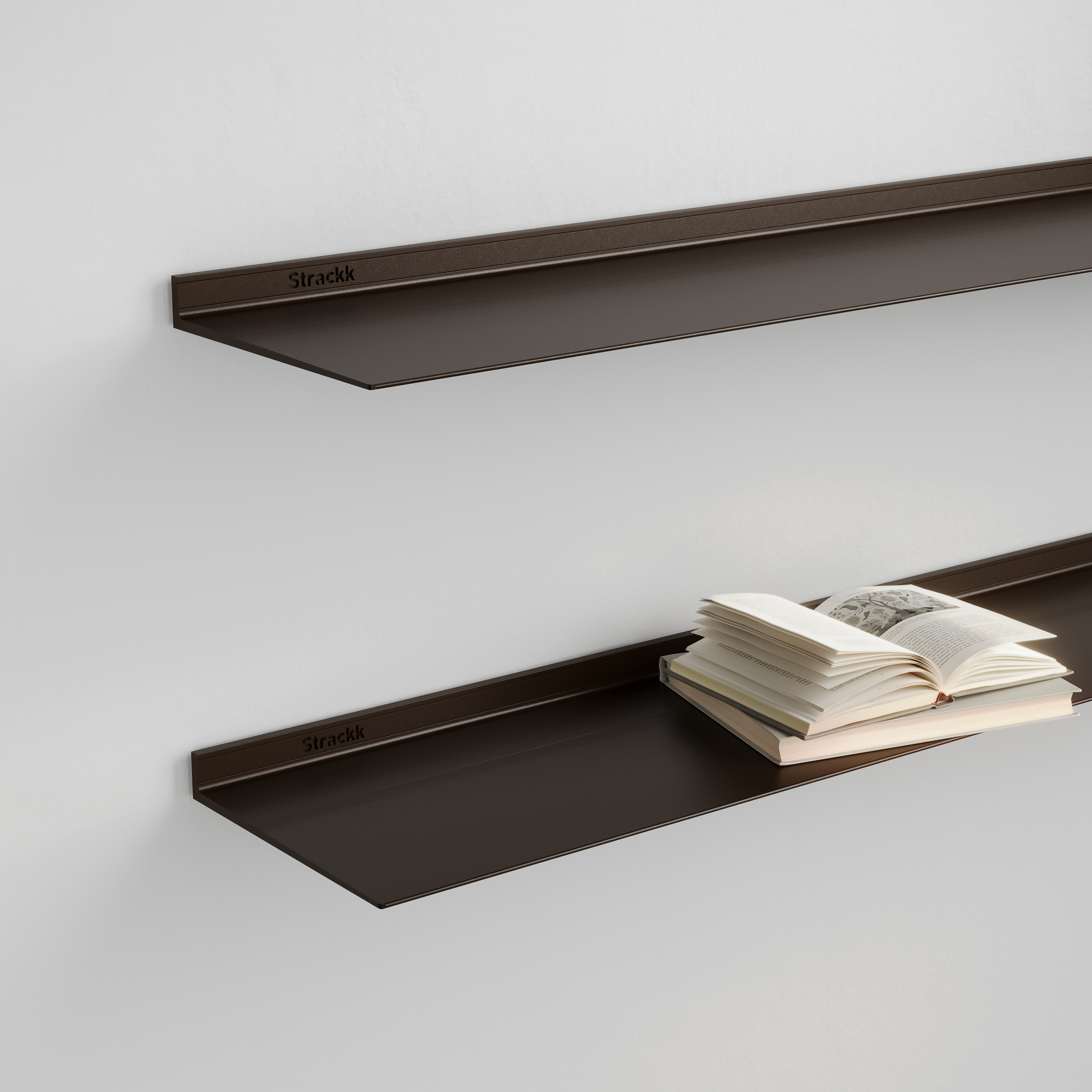 Floating wall shelf | Gunmetal