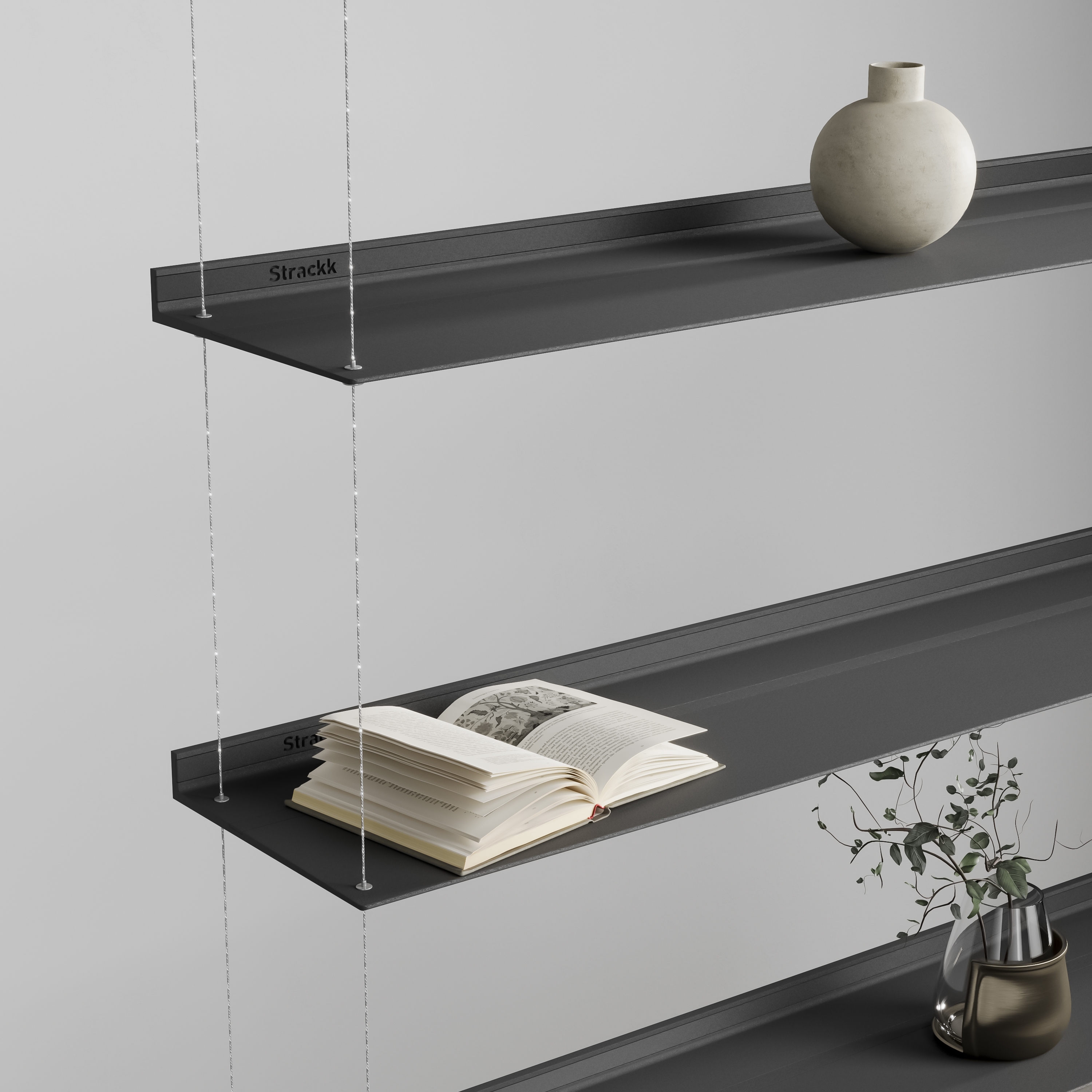 Mostrar el producto Room Divider | Anthracite RAL7021 del fabricante Strackk
