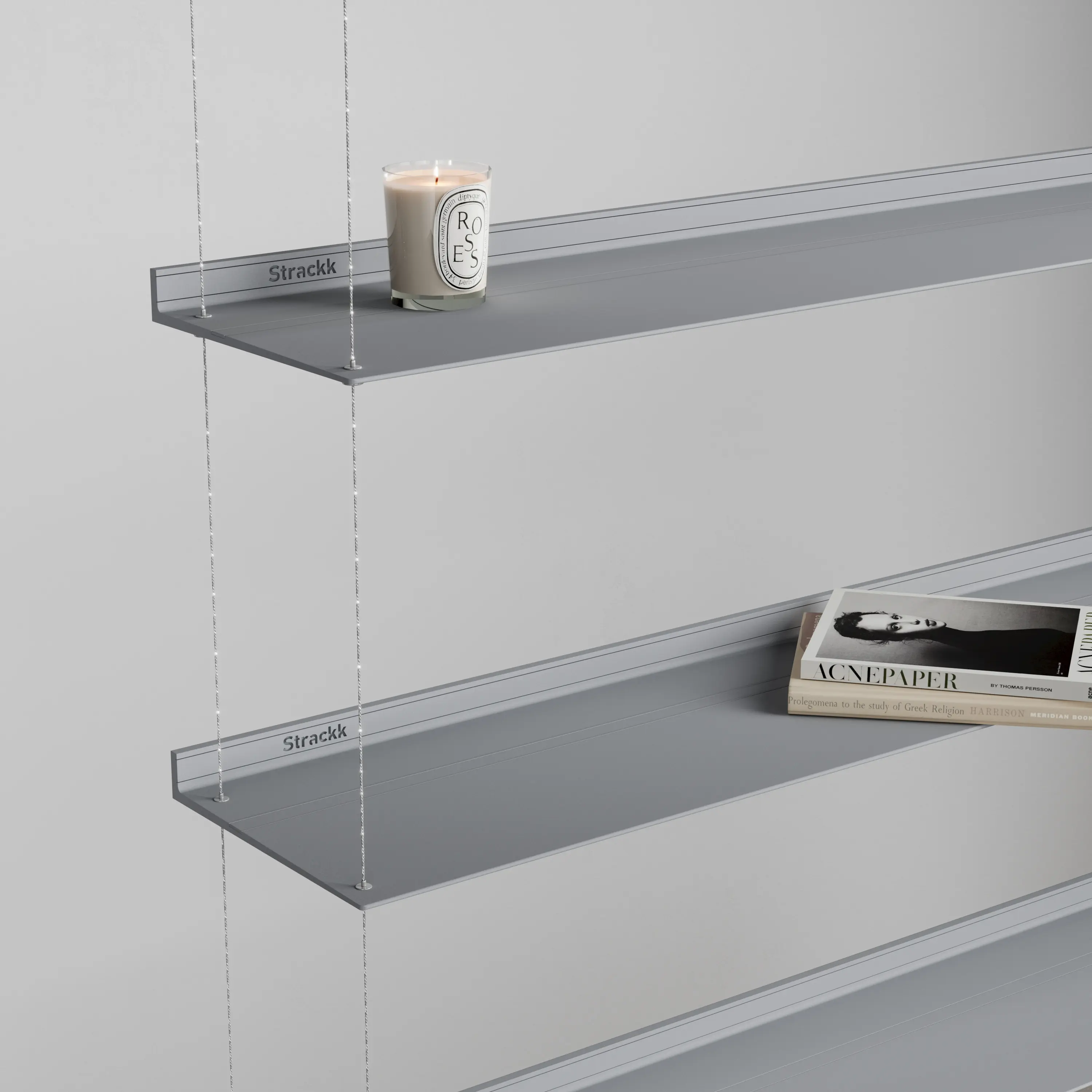 Strackk - Room Divider | Silvergrey RAL9006
