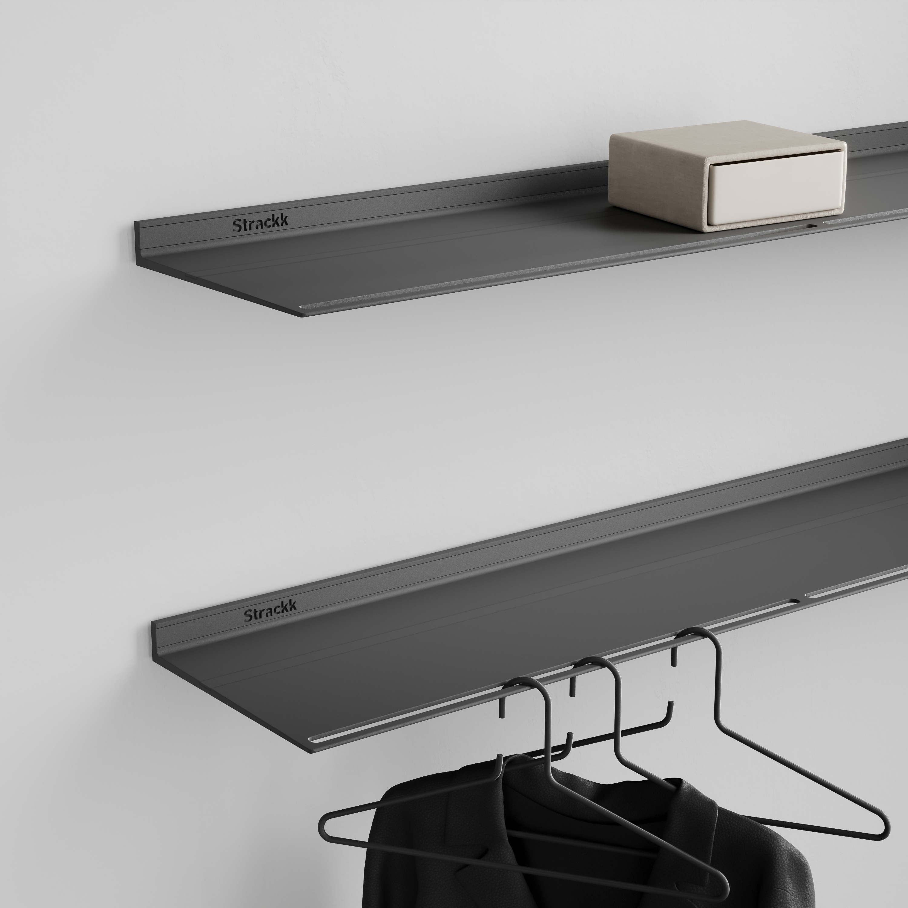 Wall coat rack | Anthracite RAL7021