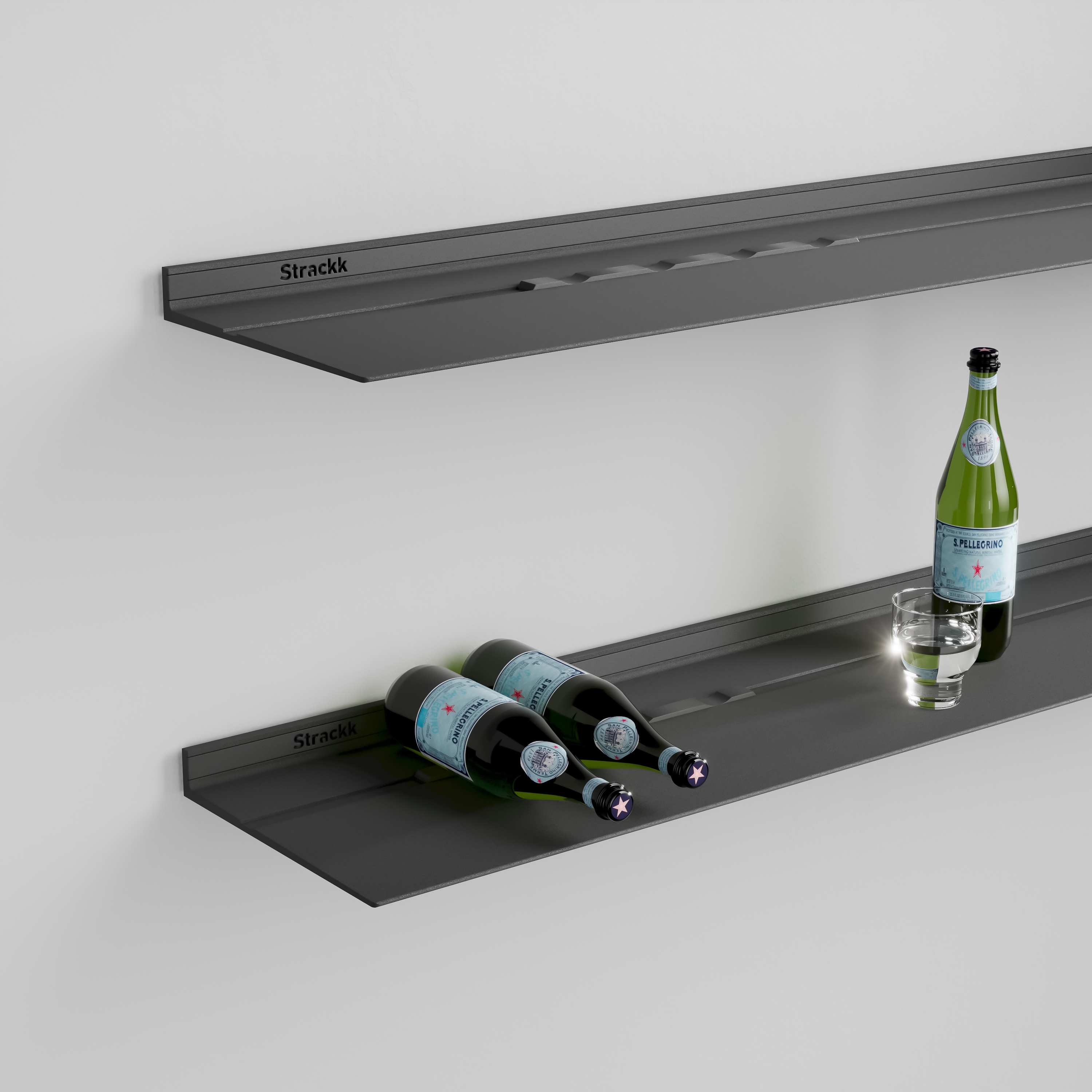 Wine bottle holder | Anthracite RAL7021