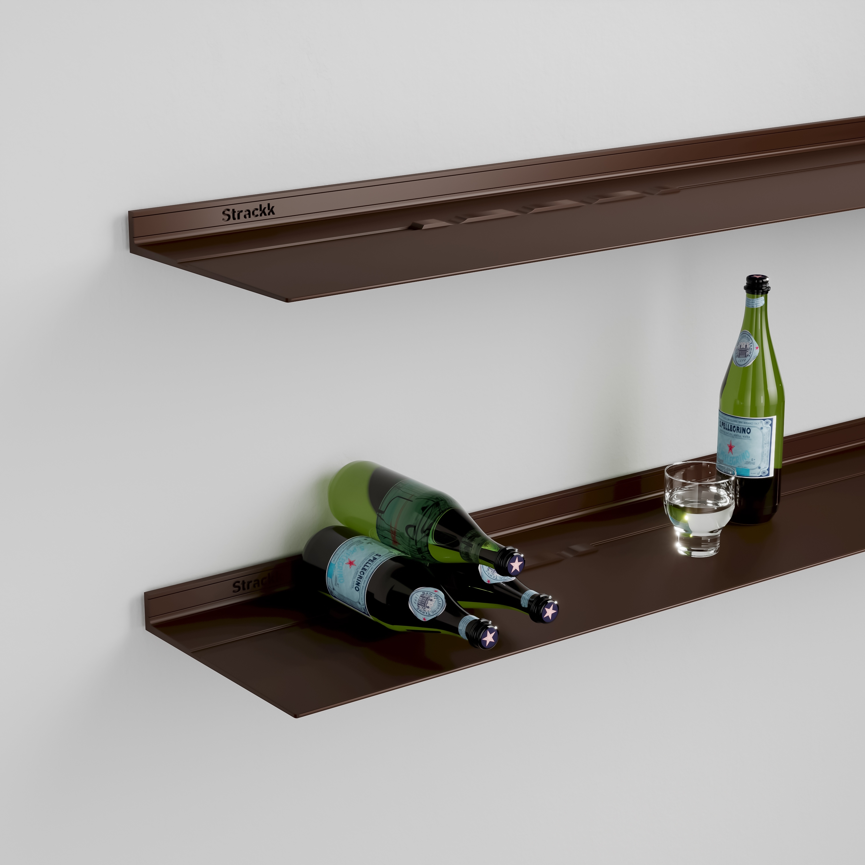 Wine bottle holder | Bronze