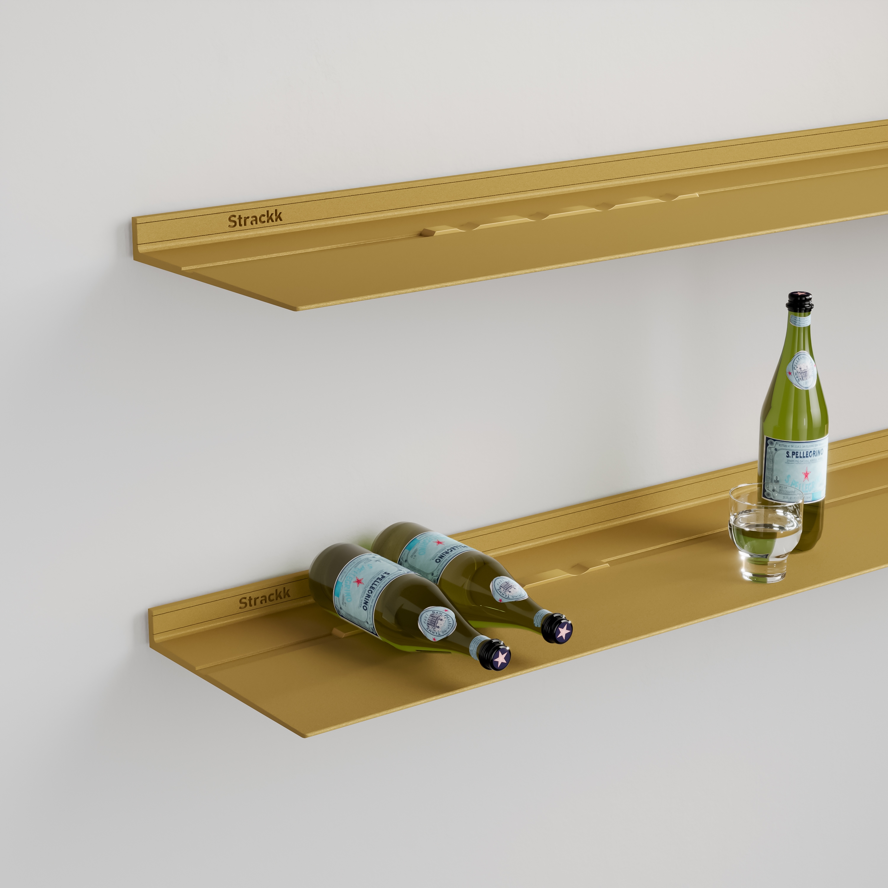 Wine bottle holder | Gold