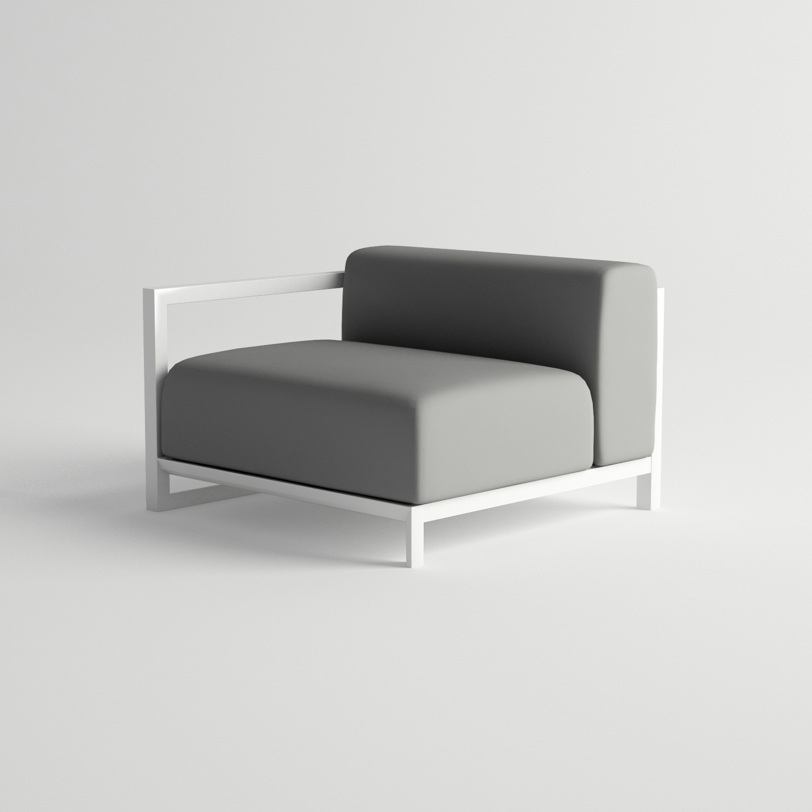 Afficher le produit Nubes Modular Sofa Right Armrest du fabricant 10DEKA