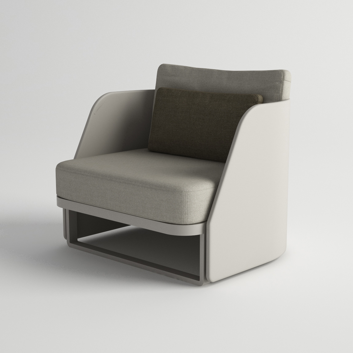 Afficher le produit Vento Armchair 1 Seater du fabricant 10DEKA