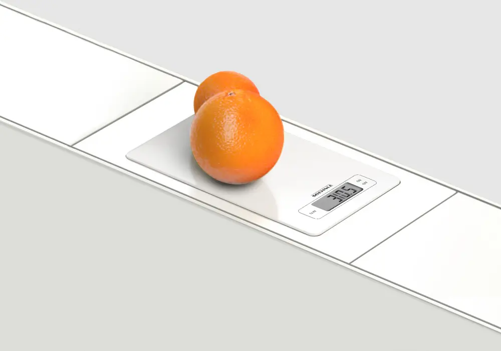 Domusomnia - EasyRack Kitchen Flat | Scale