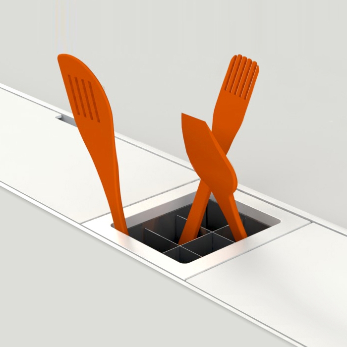 Display product EasyRack Kitchen Flat | Spoon holder from manufacturer Domusomnia