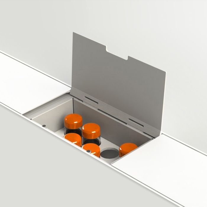 Display product EasyRack Kitchen Flat | Spice box from manufacturer Domusomnia