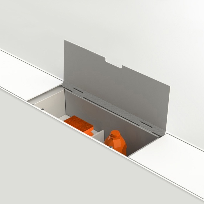 Display product EasyRack Kitchen Flat | Cleaning products holder from manufacturer Domusomnia
