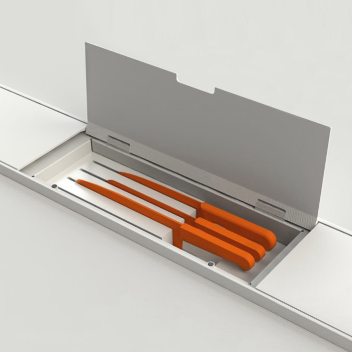 Display product EasyRack Kitchen Step | Knives holder from manufacturer Domusomnia