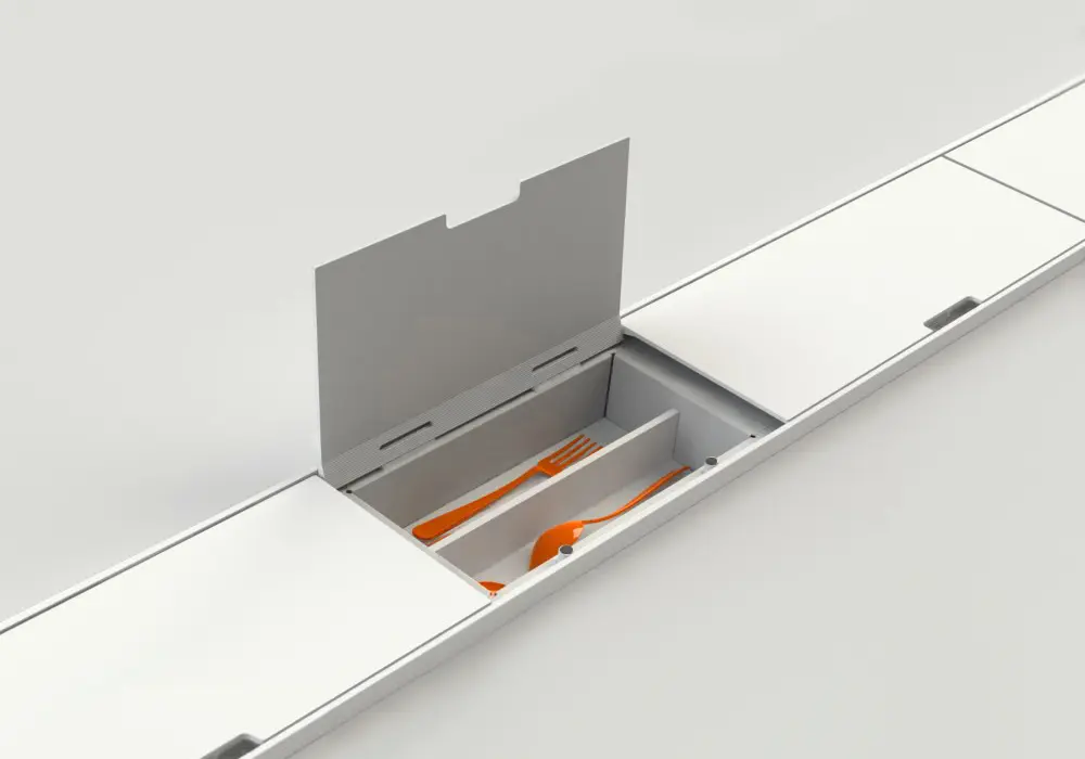Domusomnia - EasyRack Kitchen Step | Cutlery tray