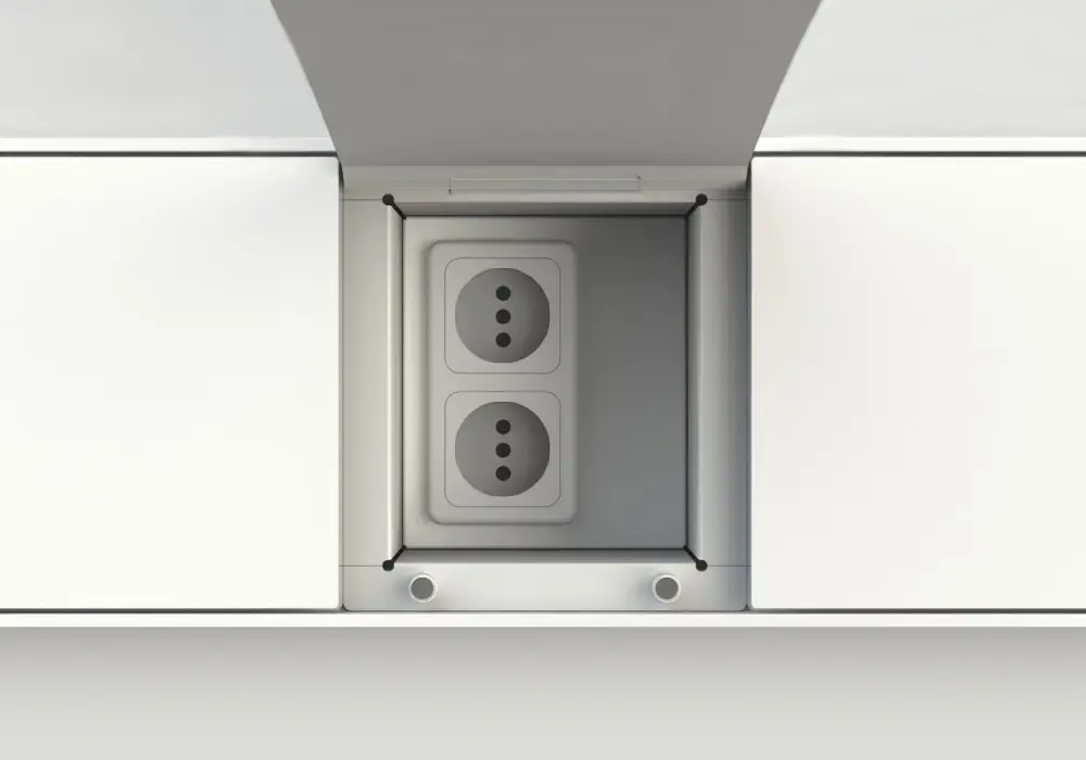 Domusomnia - EasyRack Kitchen Step | Electrical socket