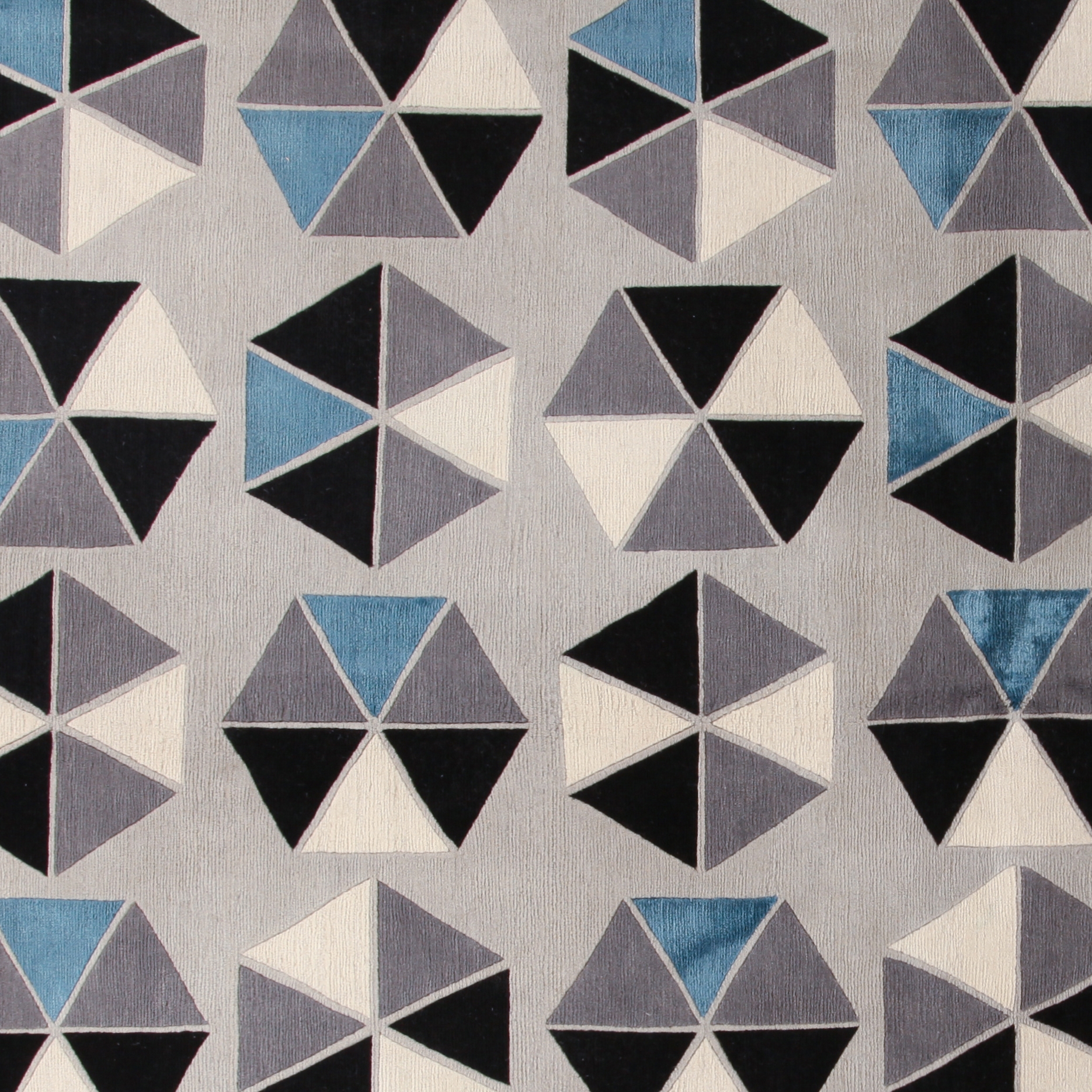 GIO PONTI Esagoni blue