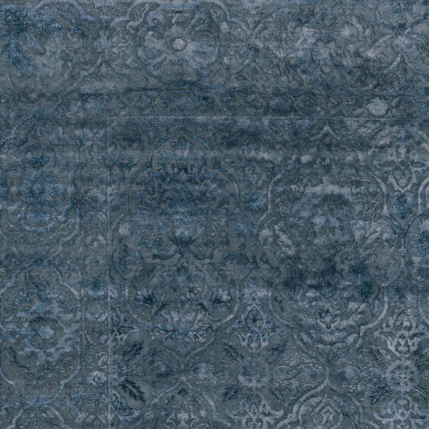 Display product Broccato II blue affresco from manufacturer Amini