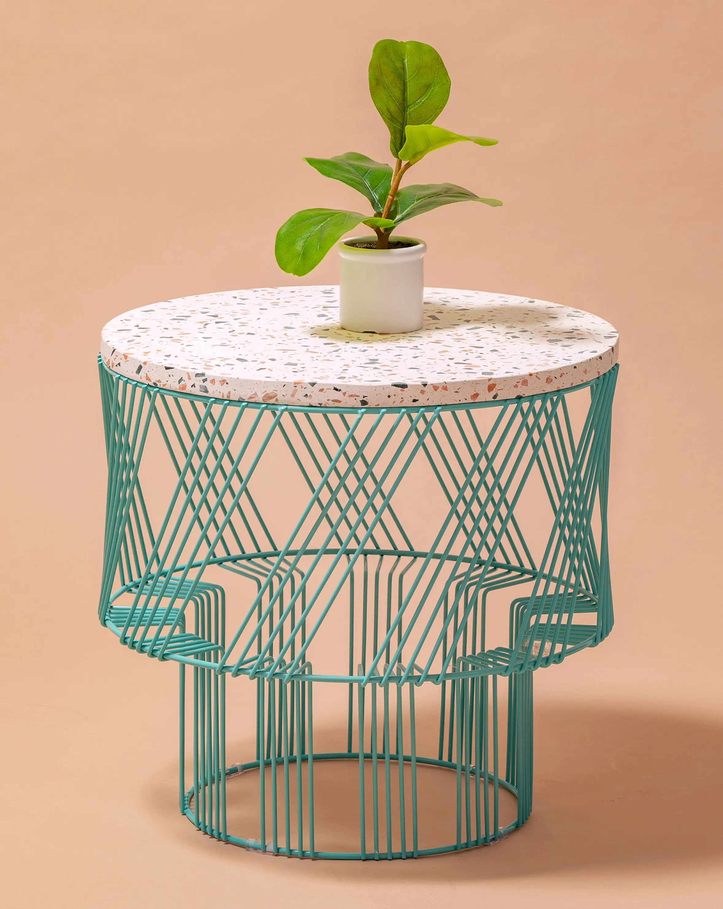 Bend Goods - Terrazzo Side Table