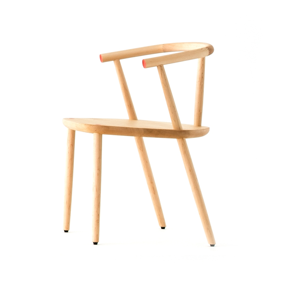 Display product Five Chair Natural One Point from manufacturer Meetee