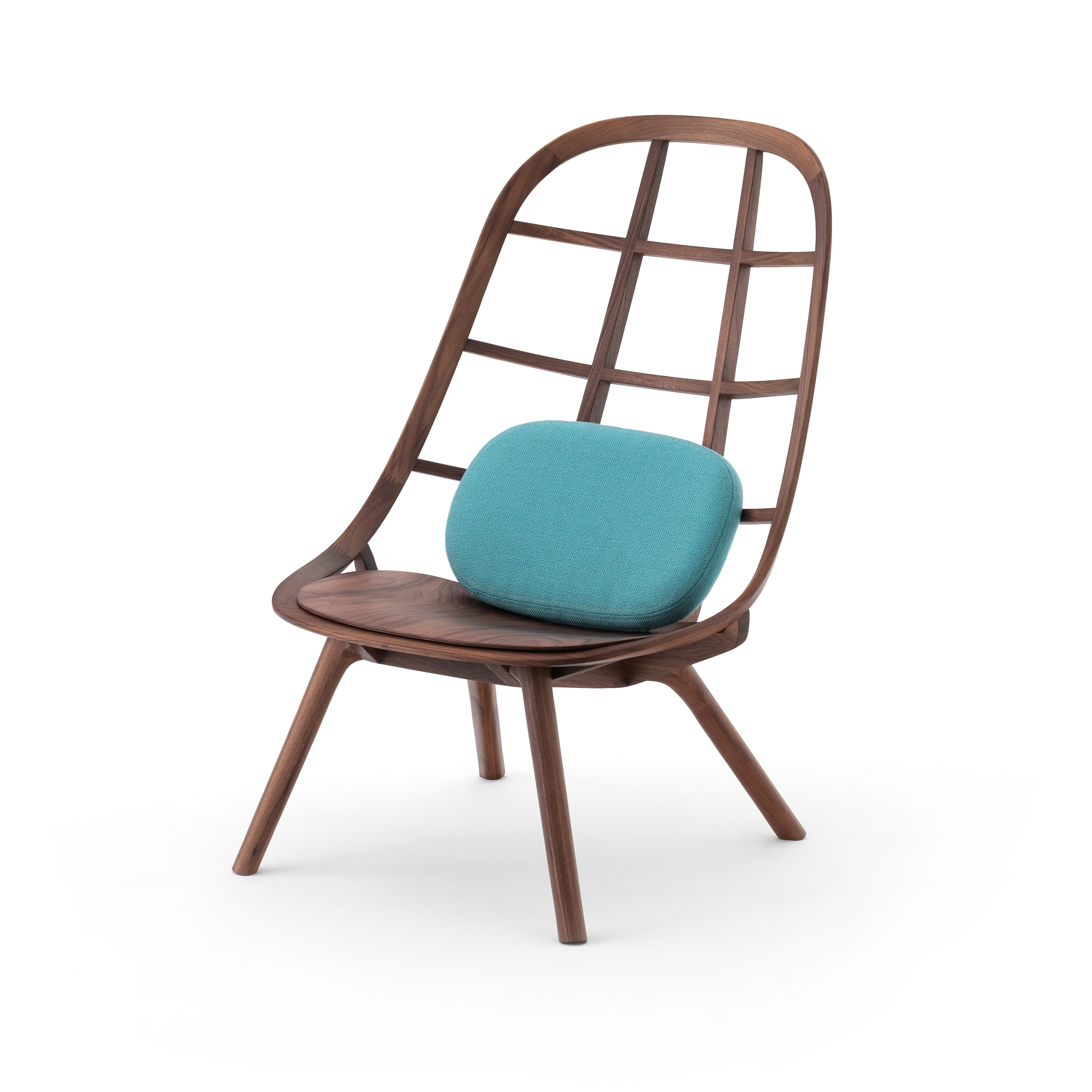 Display product Nadia Lounge Chair WN from manufacturer Meetee