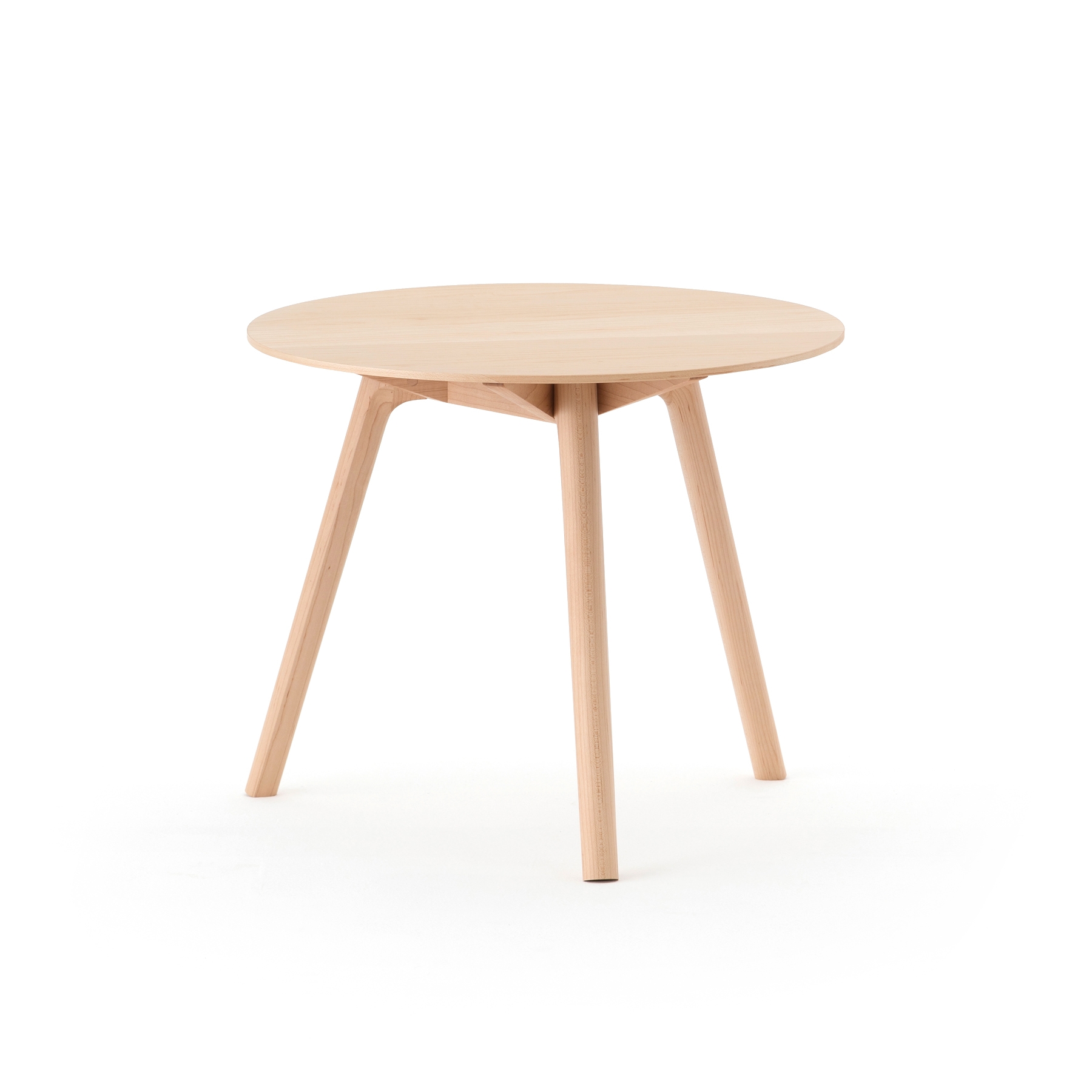 Display product Nadia Side Table Round Natural from manufacturer Meetee