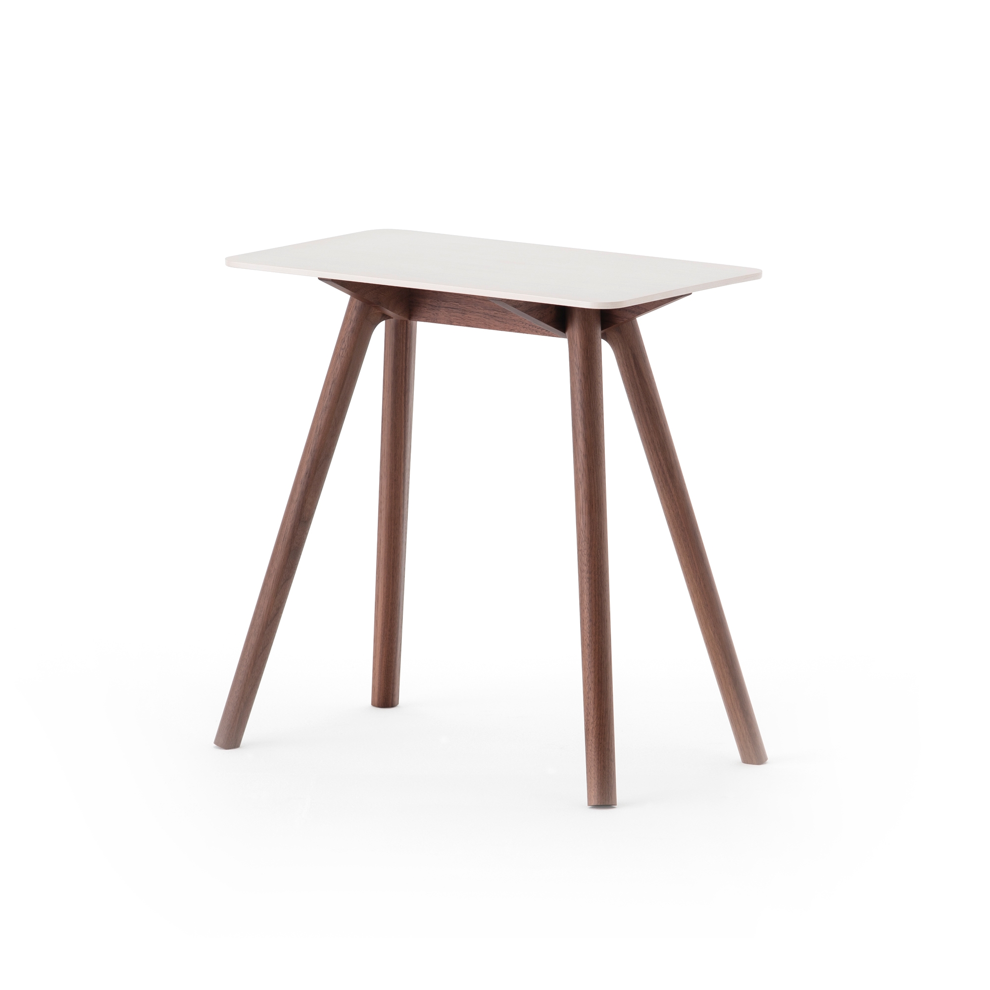 Display product Nadia Side Table Rectangular White from manufacturer Meetee