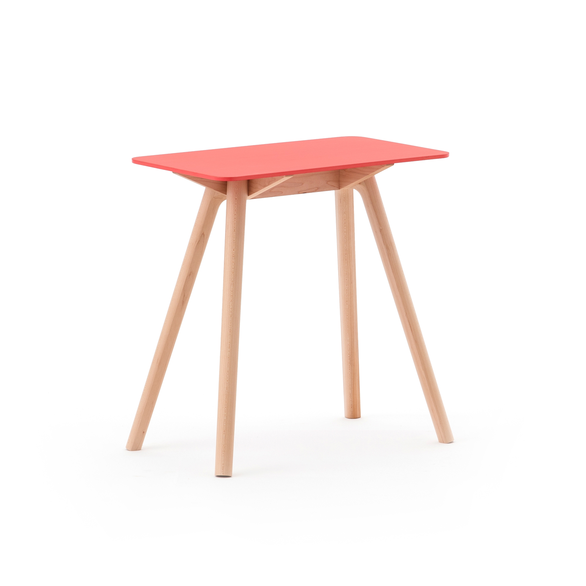 Display product Nadia Side Table Rectangular Red from manufacturer Meetee