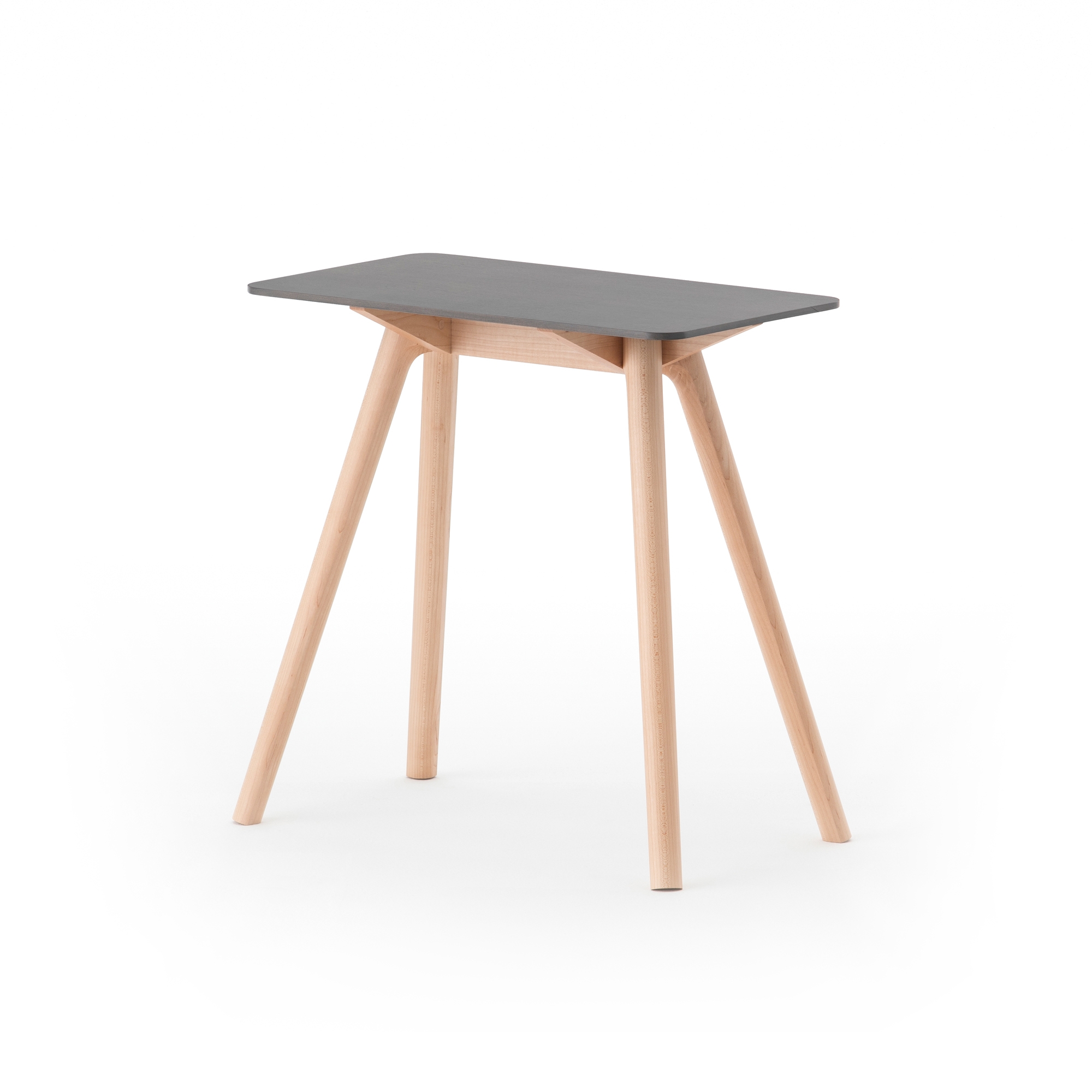 Display product Nadia Side Table Rectangular Grey from manufacturer Meetee