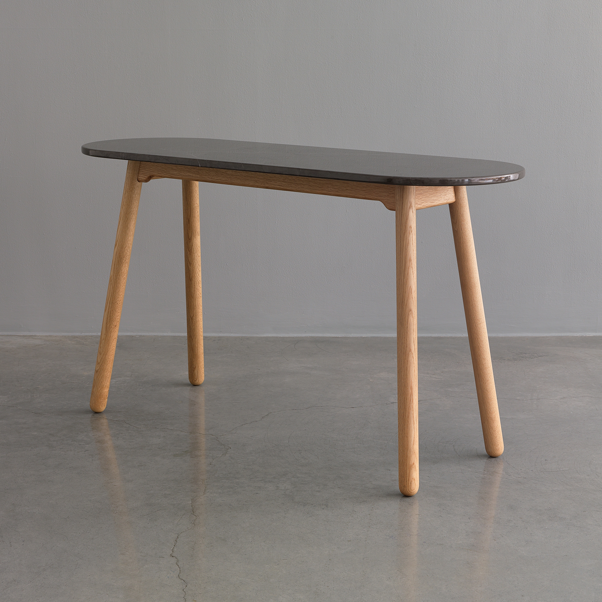 Display product Carve marble console table from manufacturer Bethan Gray