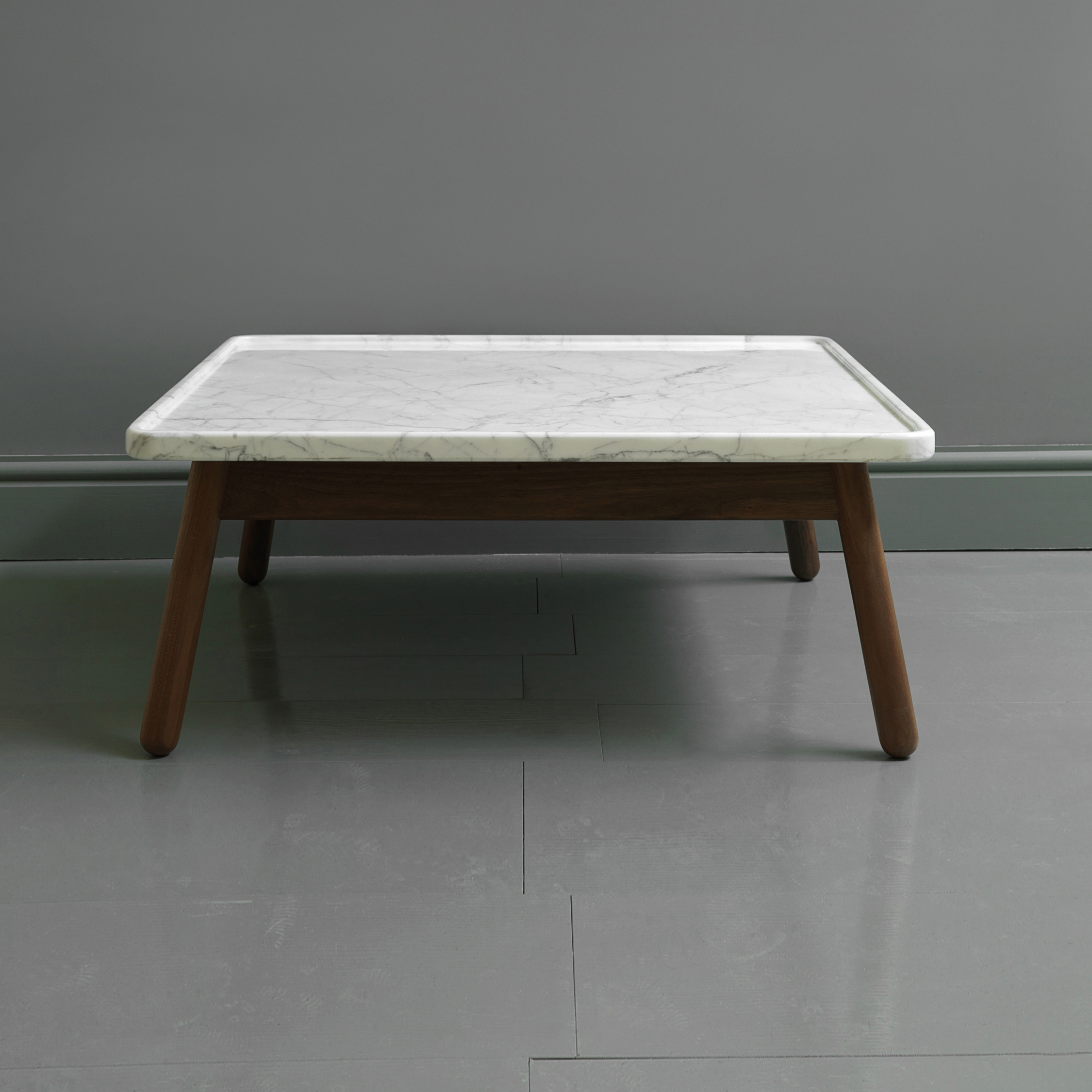 Produkt Carve marble large square coffee table des Herstellers Bethan Gray anzeigen