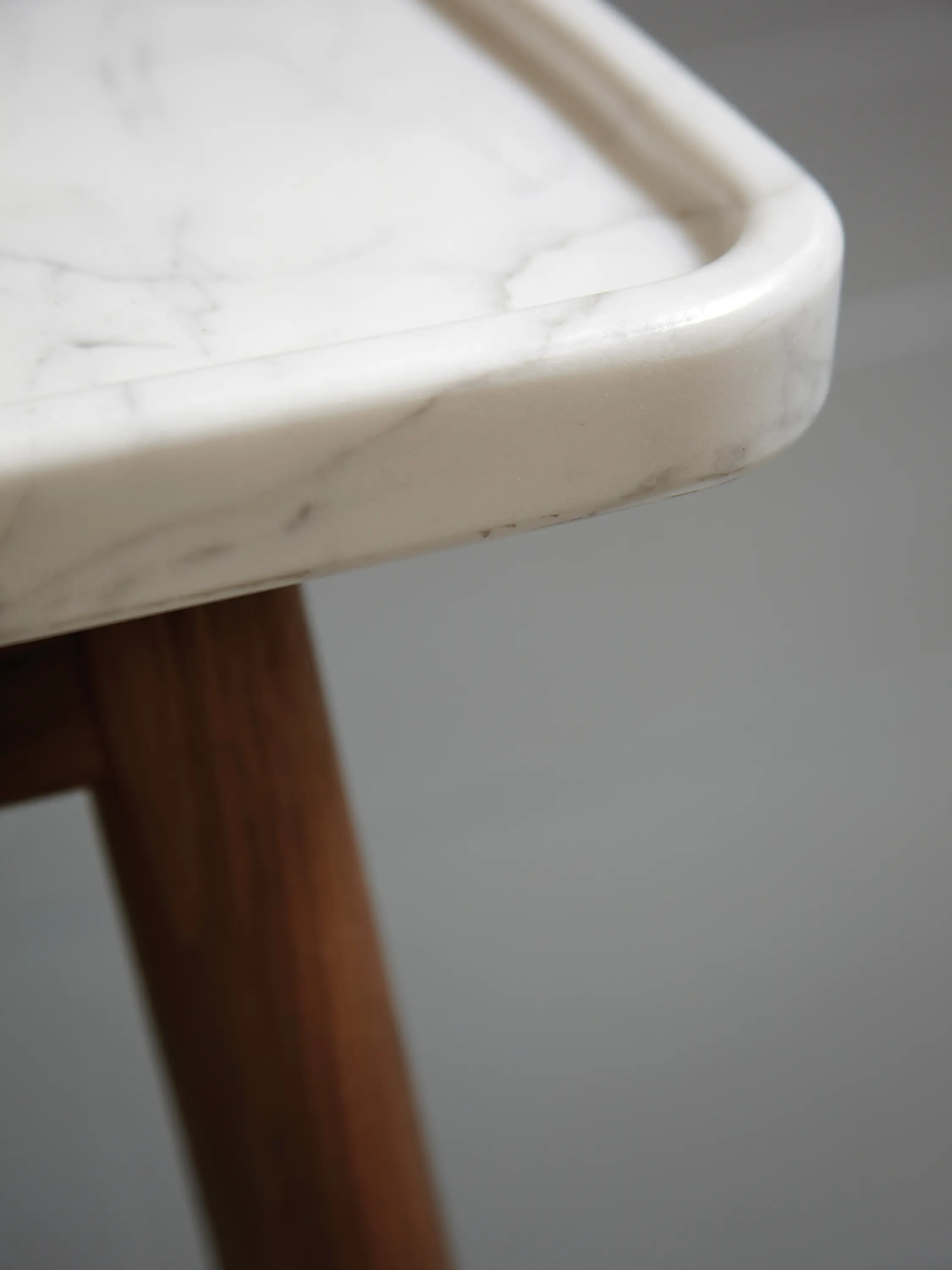 Bethan Gray - Carve marble large square coffee table