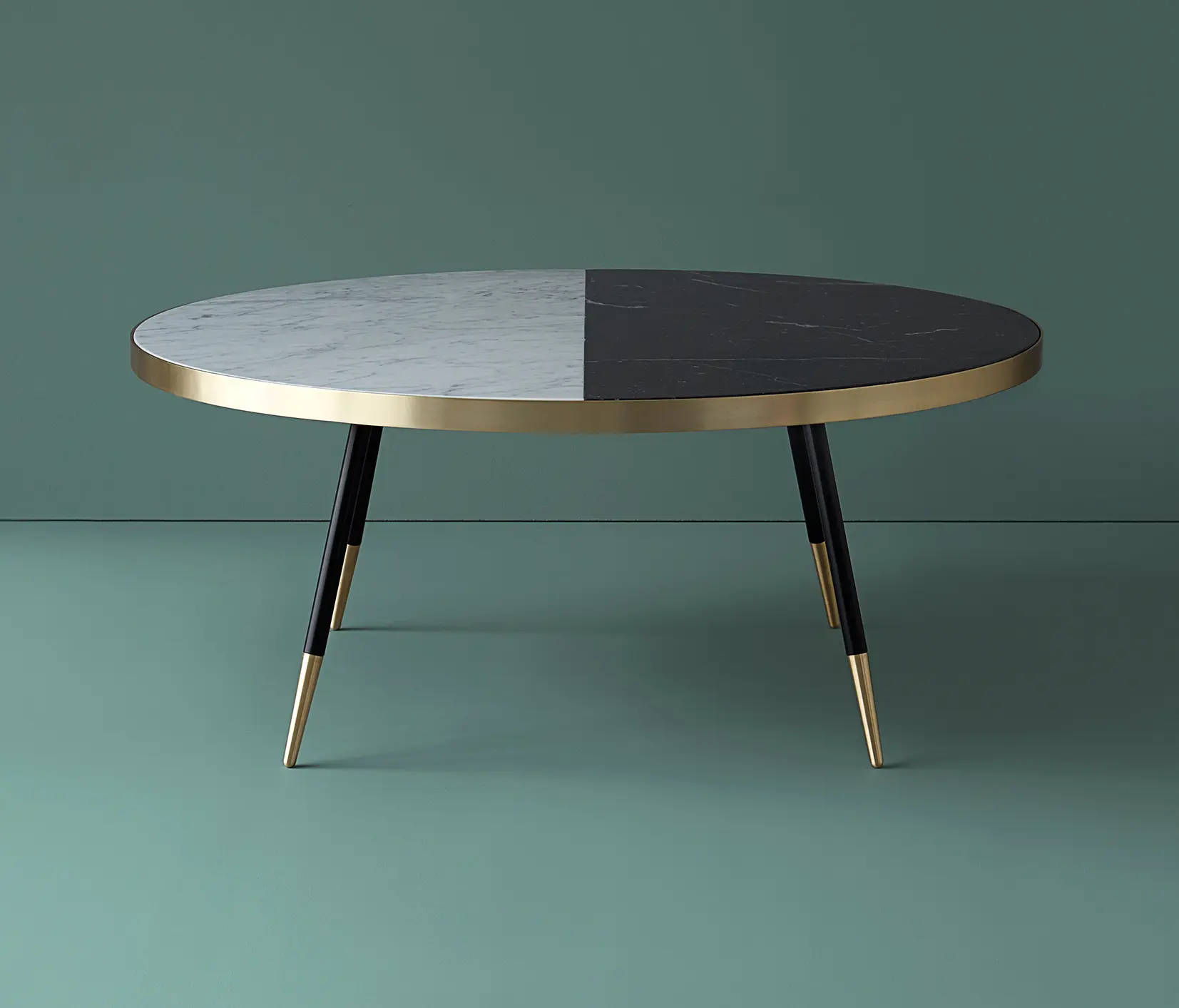Bethan Gray - Band marble coffee table