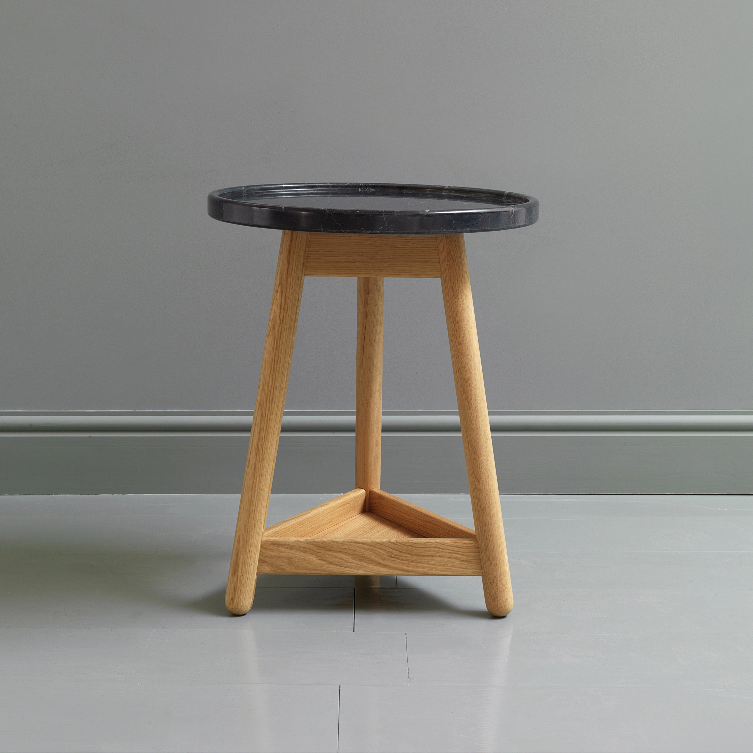 Display product Carve marble side table from manufacturer Bethan Gray