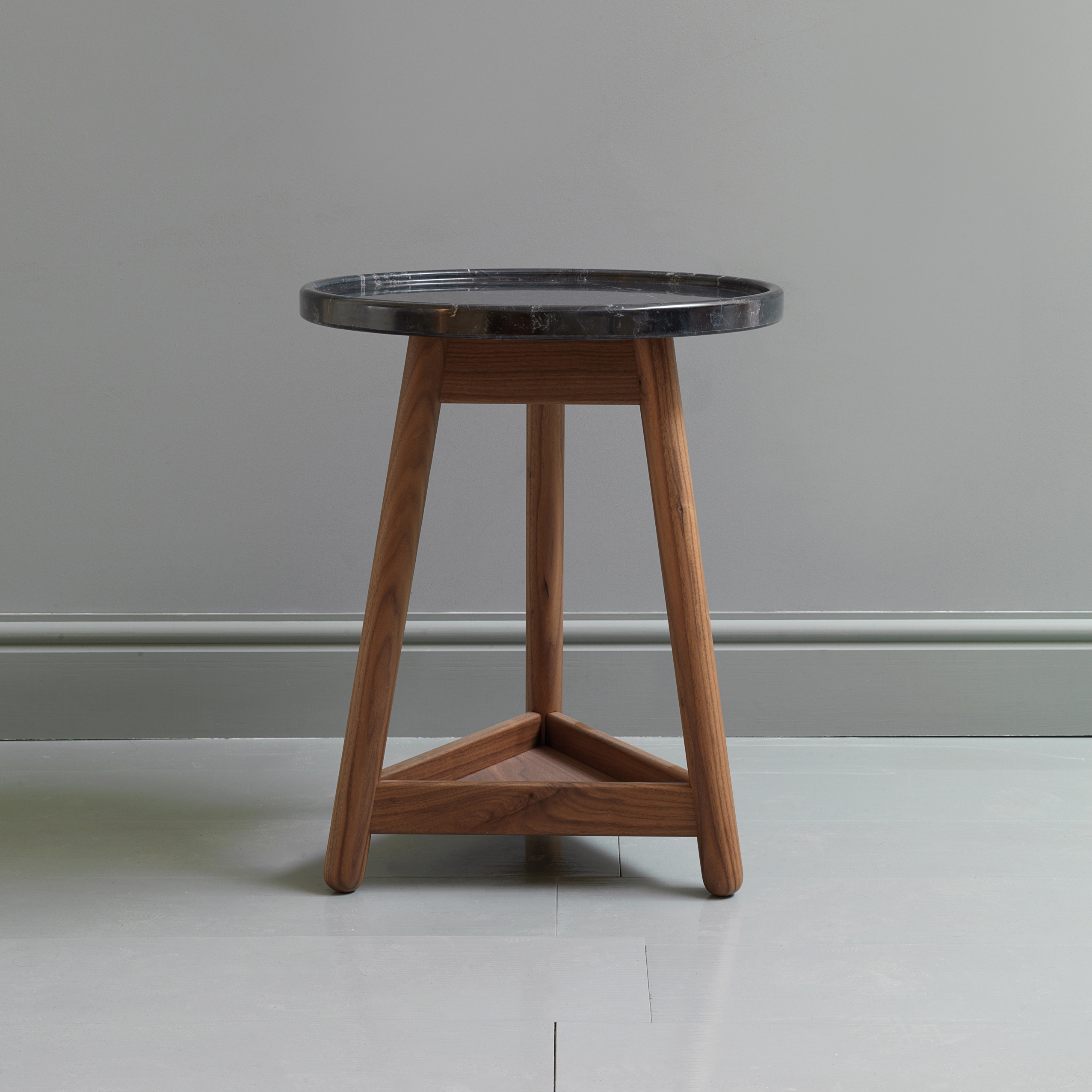 Carve marble side table