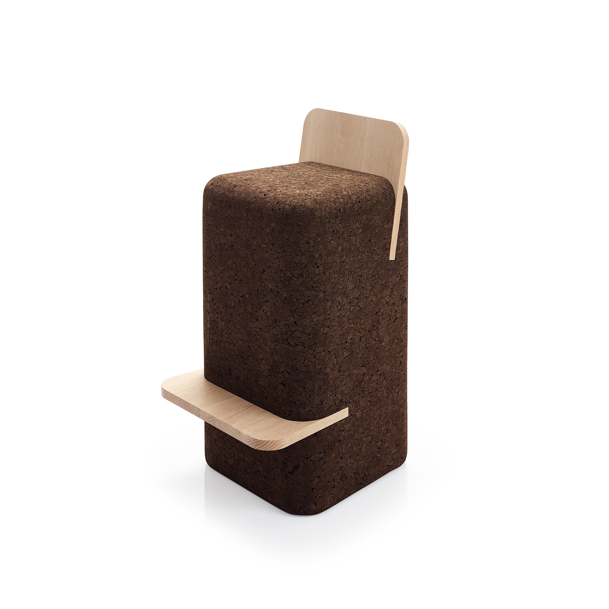 Vertoon produk Cut High Stool van vervaardiger Blackcork