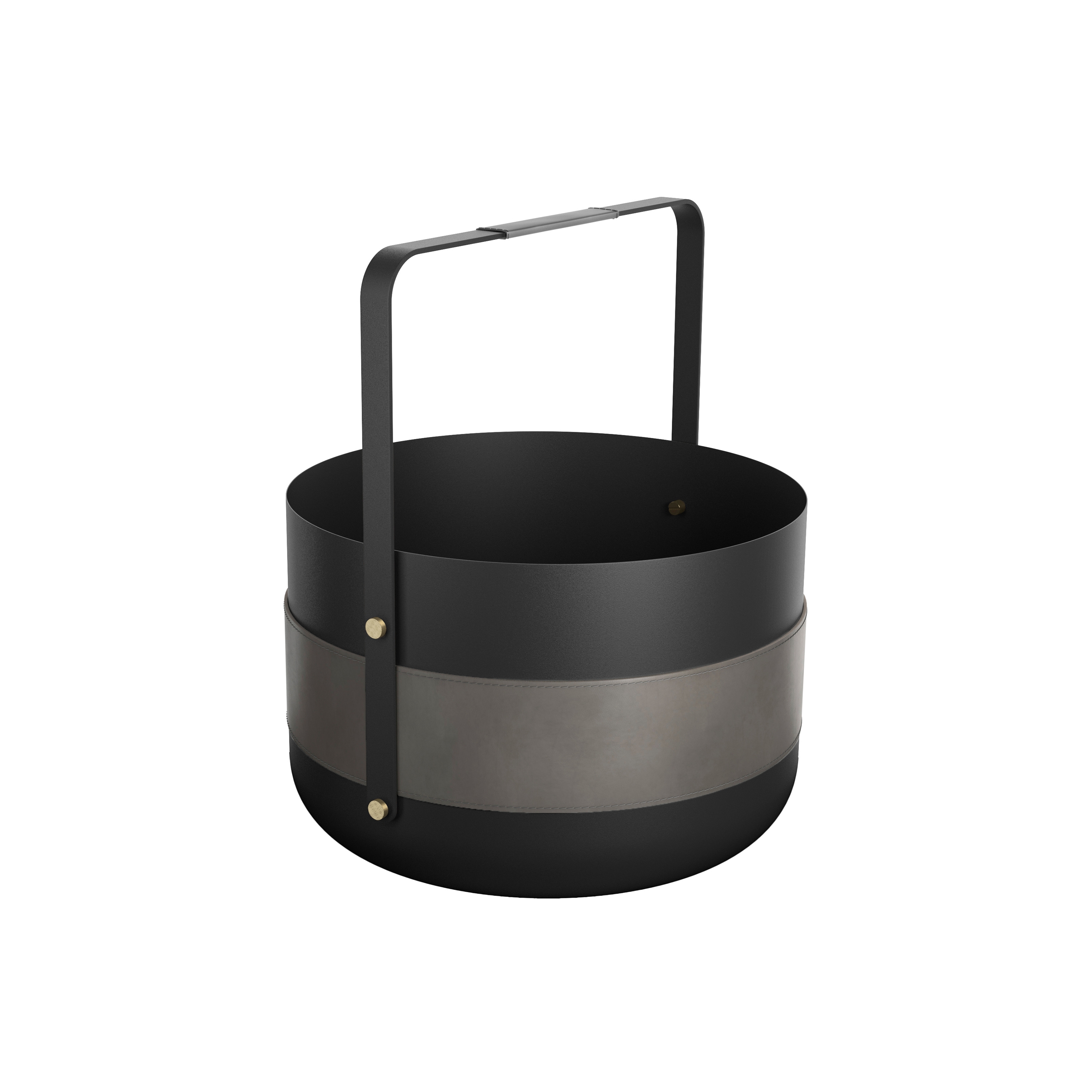 Display product Emma Basket | Graphite from manufacturer Eldvarm
