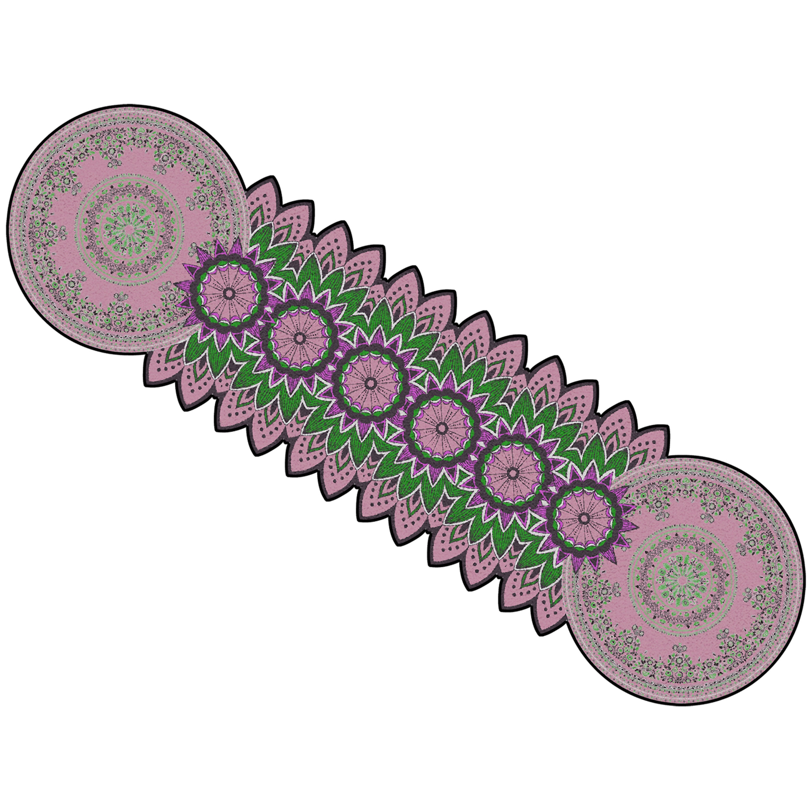 Display product Deep Complexes | DC3.08.1 | 400 x 125 cm from manufacturer YO2