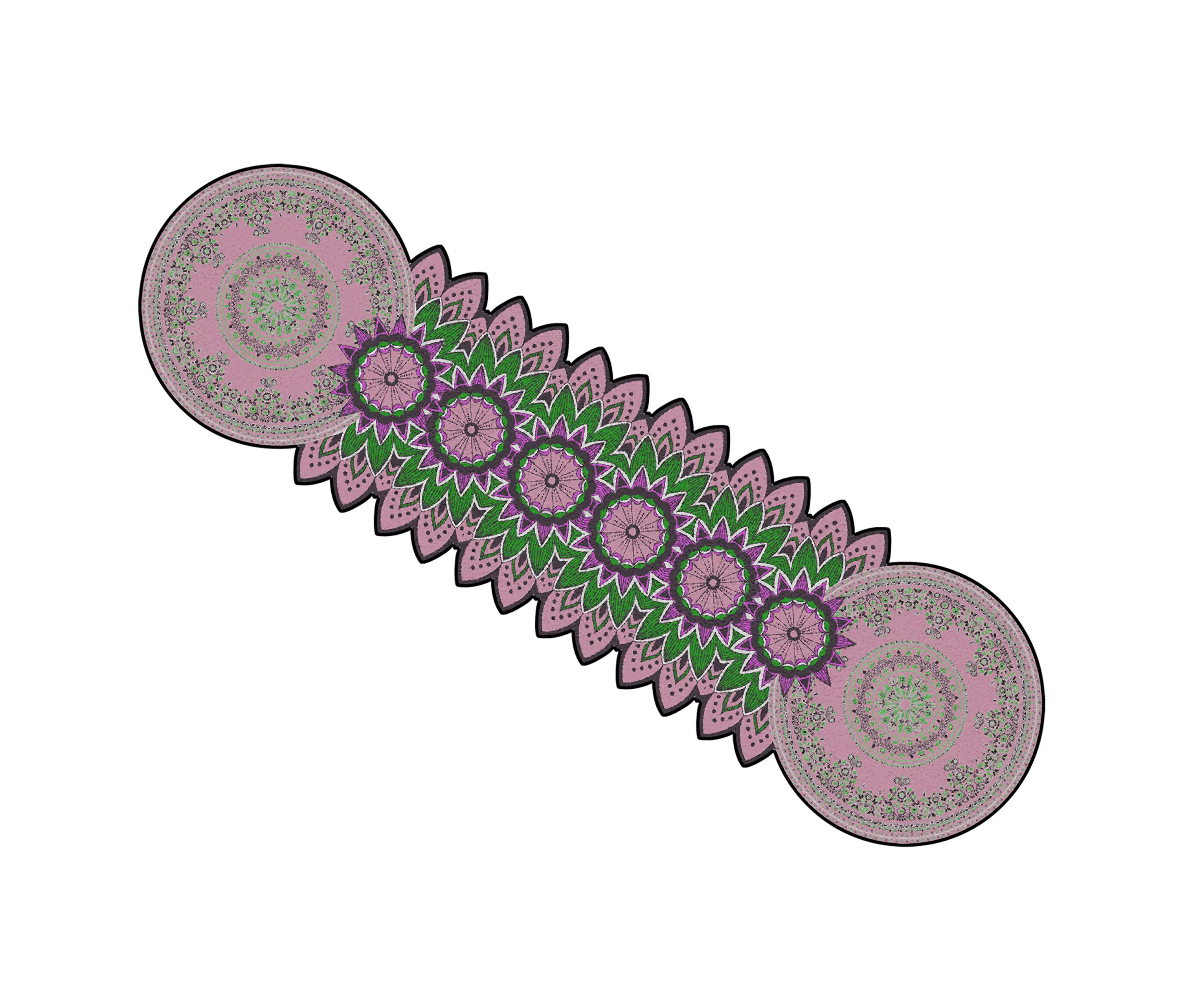 YO2 - Deep Complexes | DC3.08.1 | 400 x 125 cm