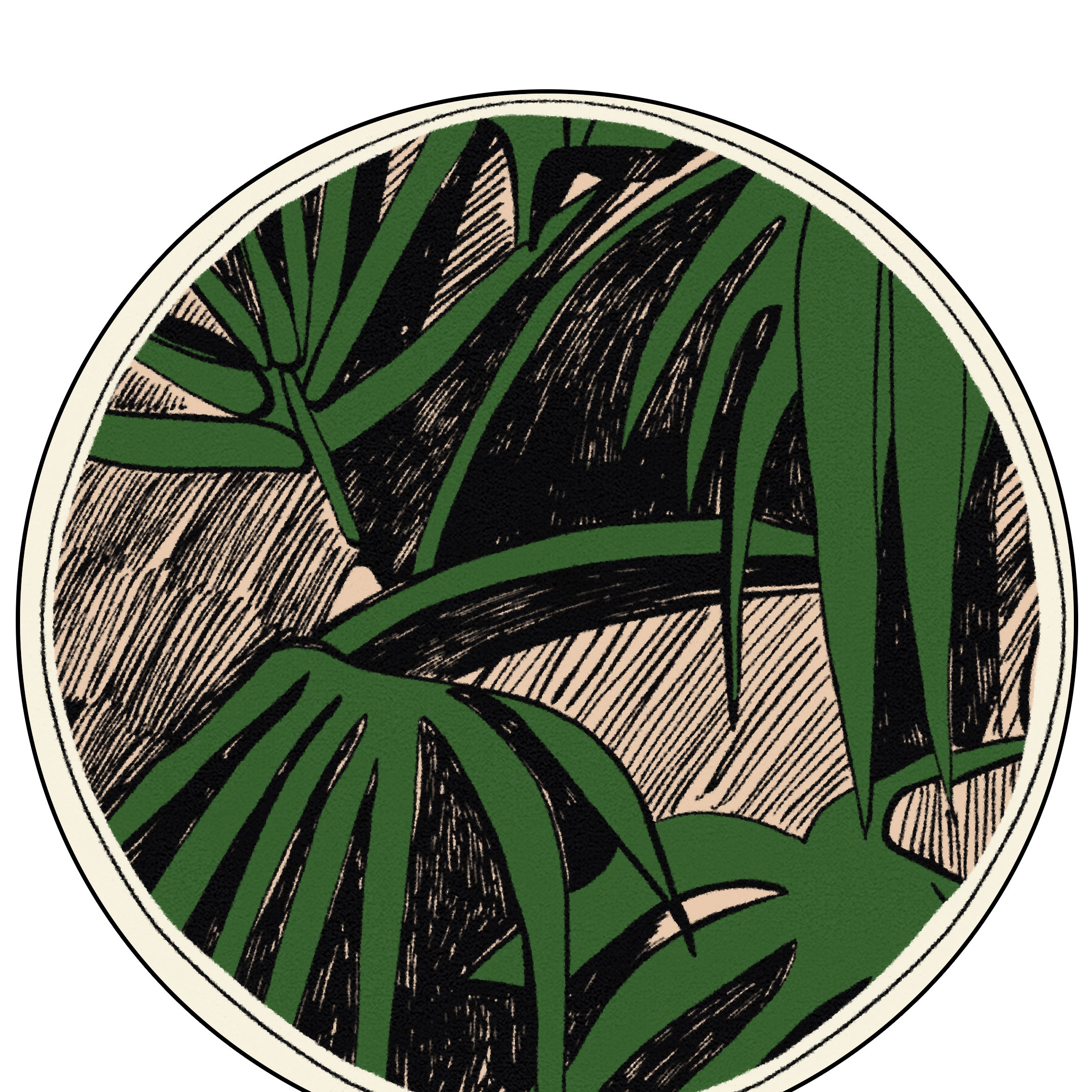 Mostrar el producto Agave Sketch | AG3.01.1 | Ø 350 cm del fabricante YO2