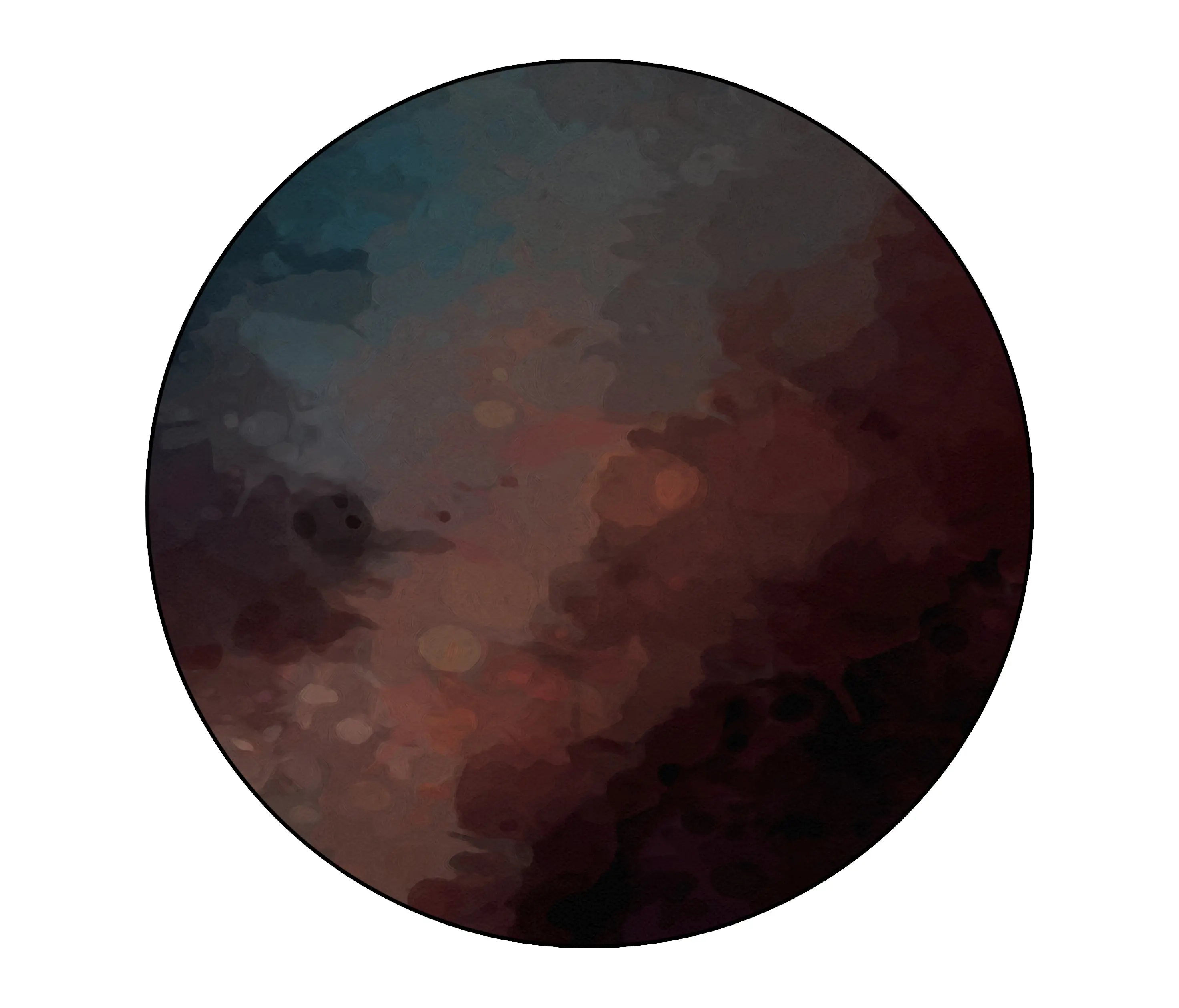 YO2 - Curious Drops | CD3.03.1 | Ø 350 cm