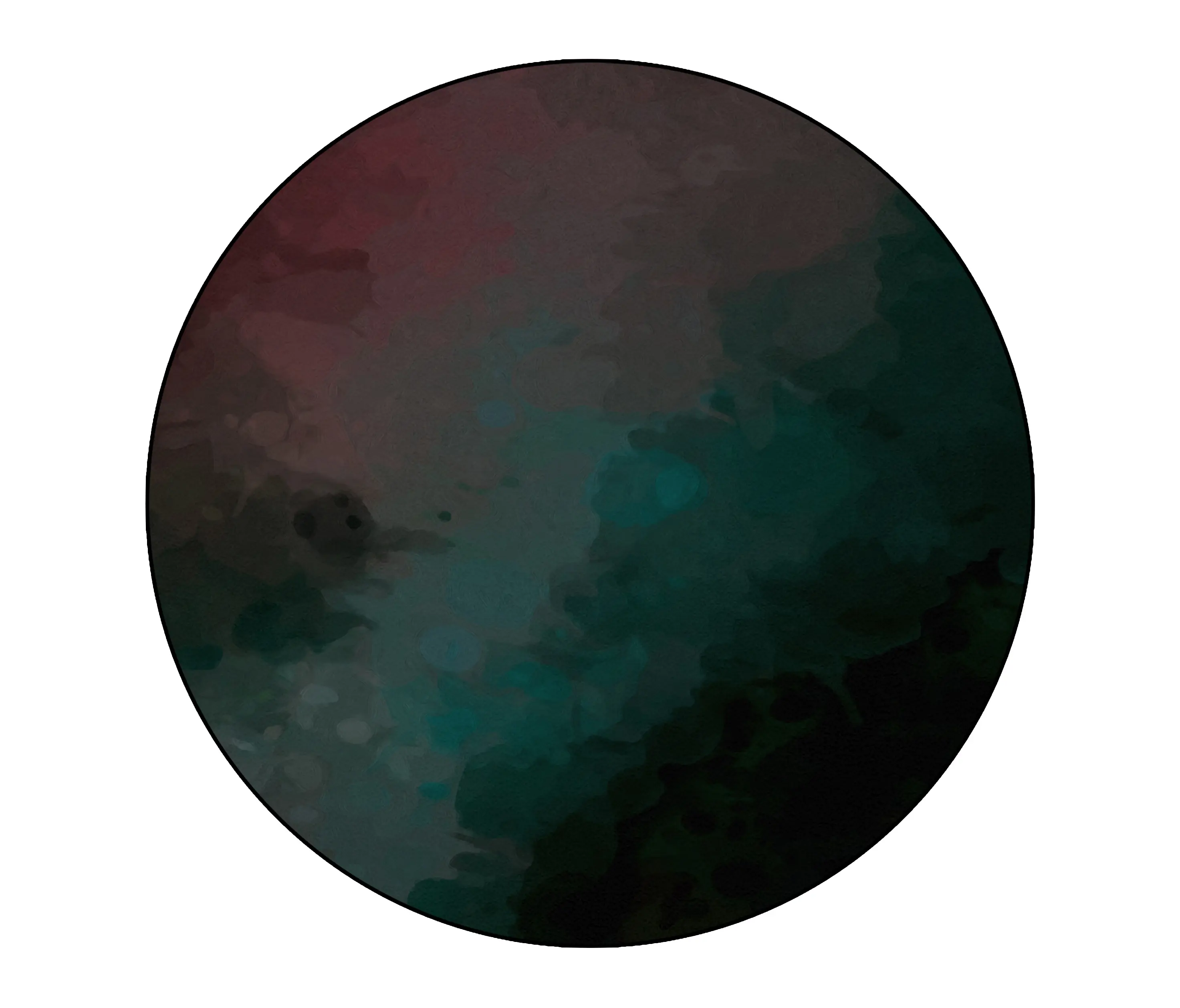 YO2 - Curious Drops | CD3.03.3 | Ø 350 cm