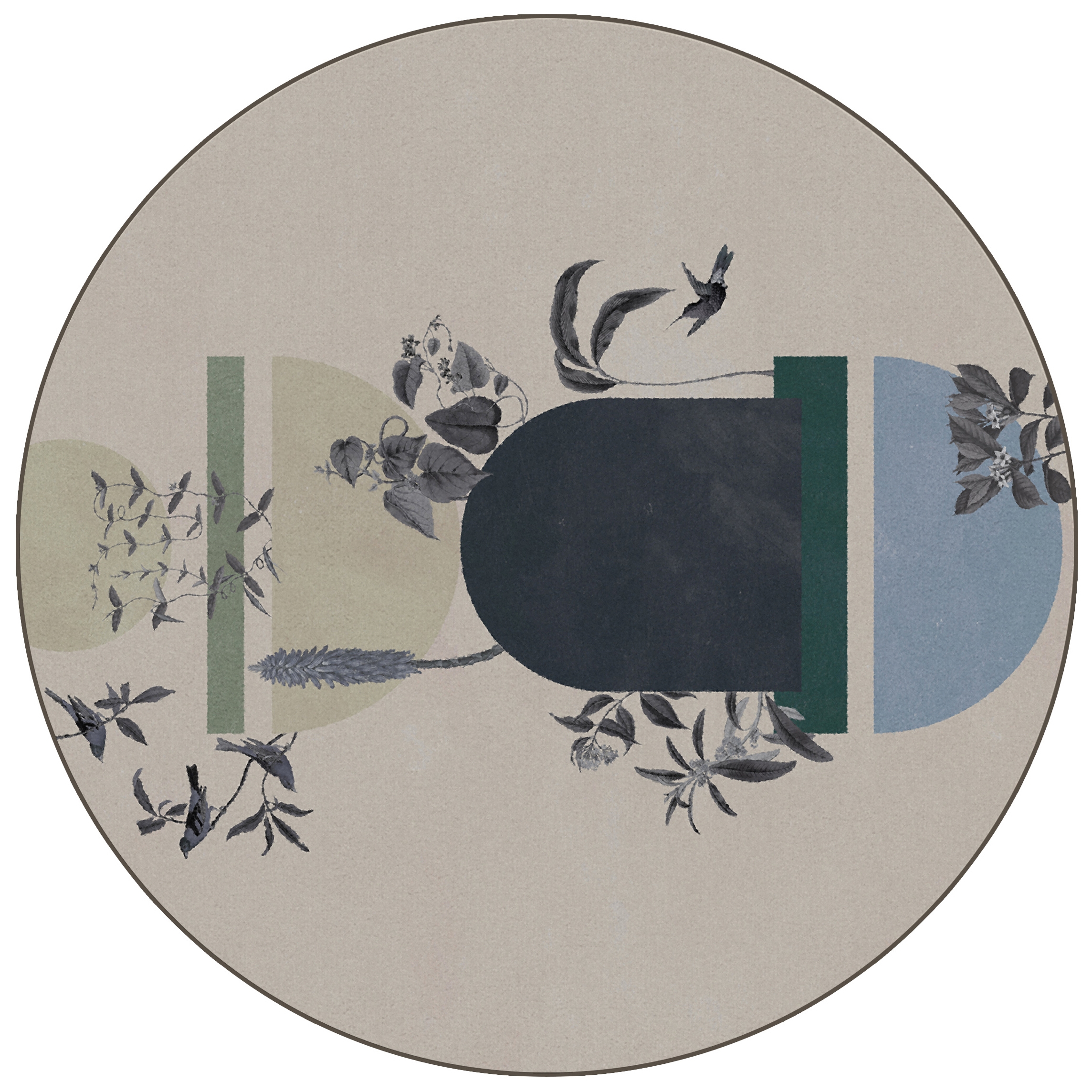 Paradiso (Rug) | PR3.01.3 | Ø 350 cm